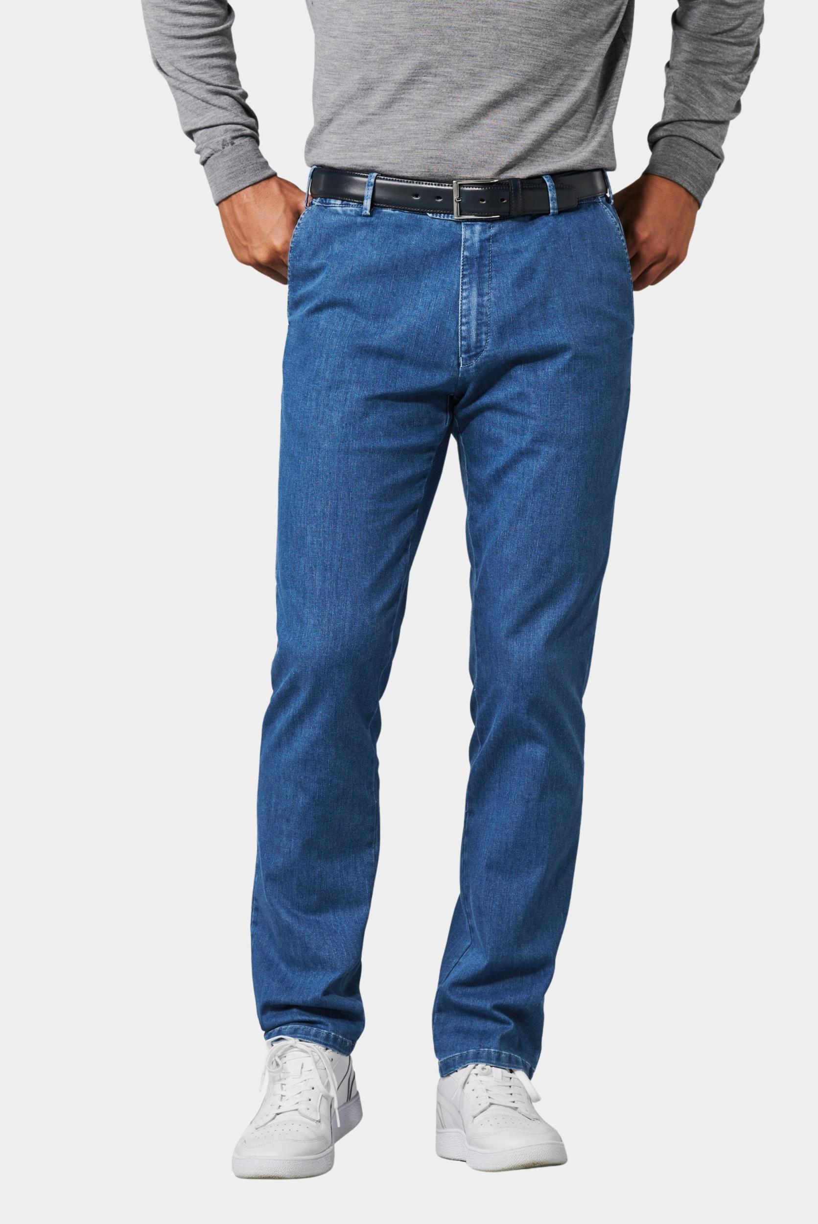 Meyer Katoenen Broek Blauw OSLO Art.1-4122 2231412200/16