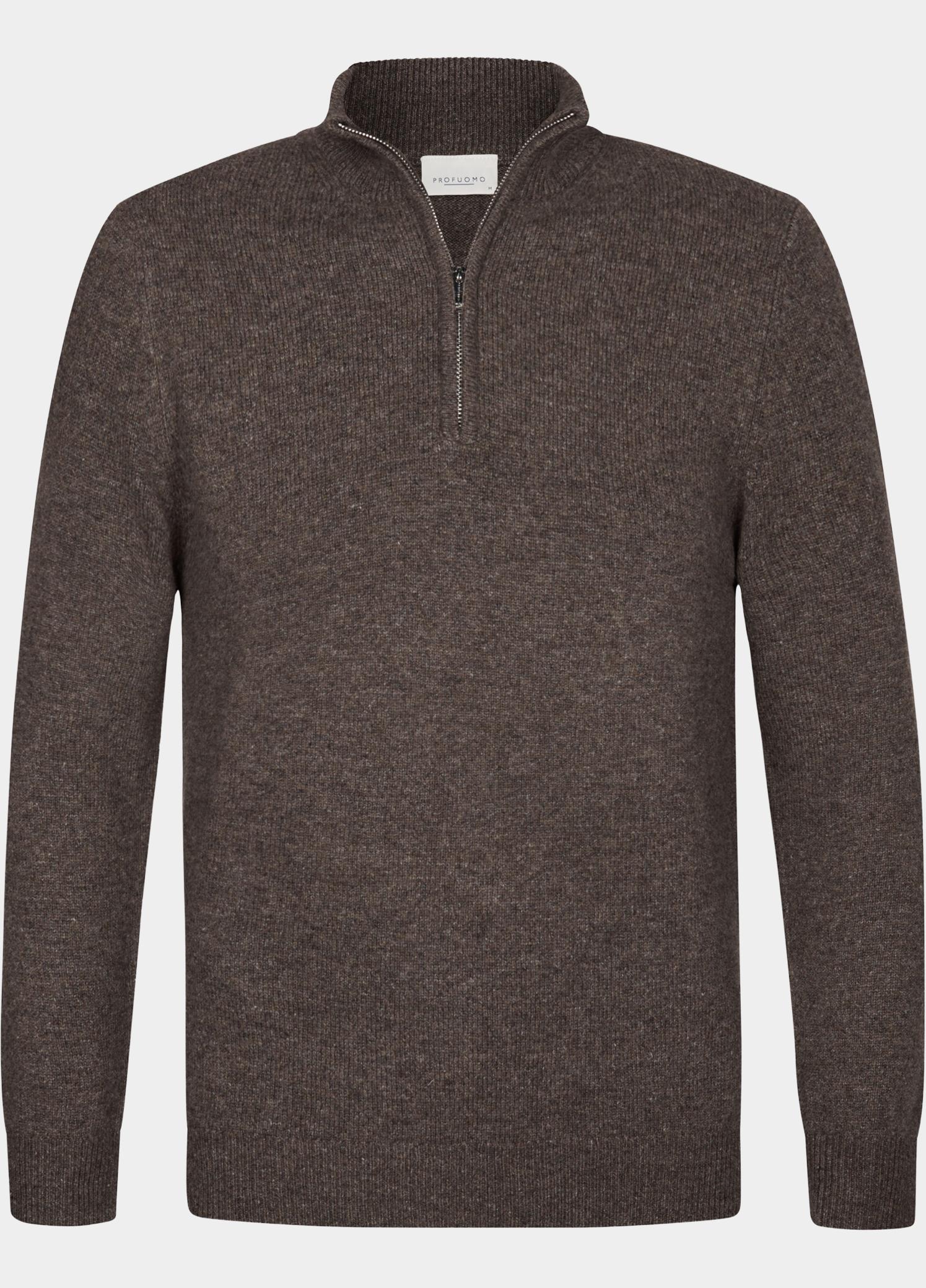 Profuomo Half Zip Bruin  PPWJ30029/B