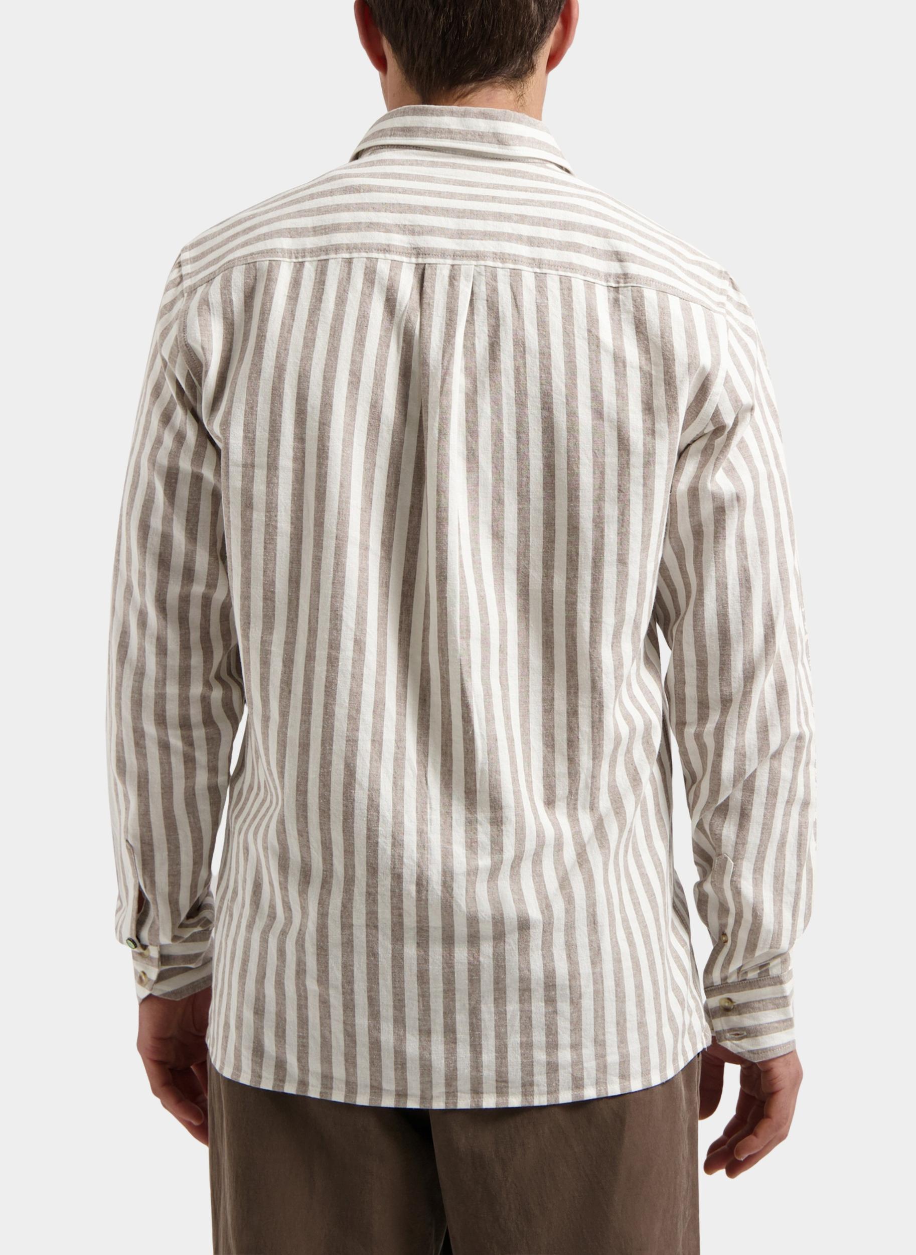 Dstrezzed Casual hemd lange mouw Beige Philip Shirt 303928/213
