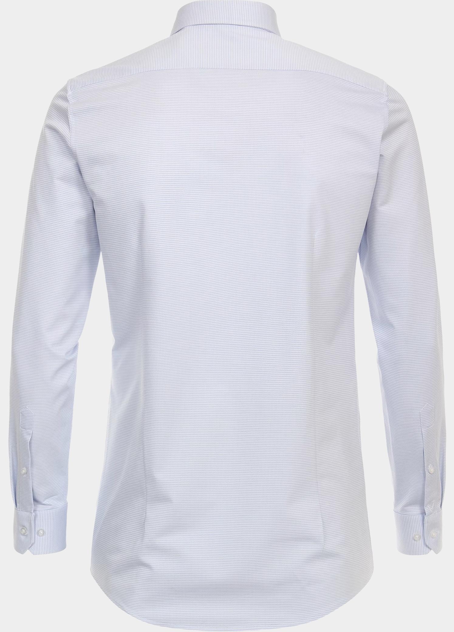 Venti Zakelijk overhemd heren Blauw Kent Body Fit 144226500/100