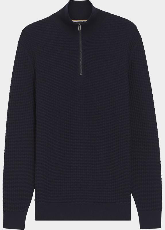 BOSS Black Pullover Blauw H-Ulicio 10276796 01 50555118/404