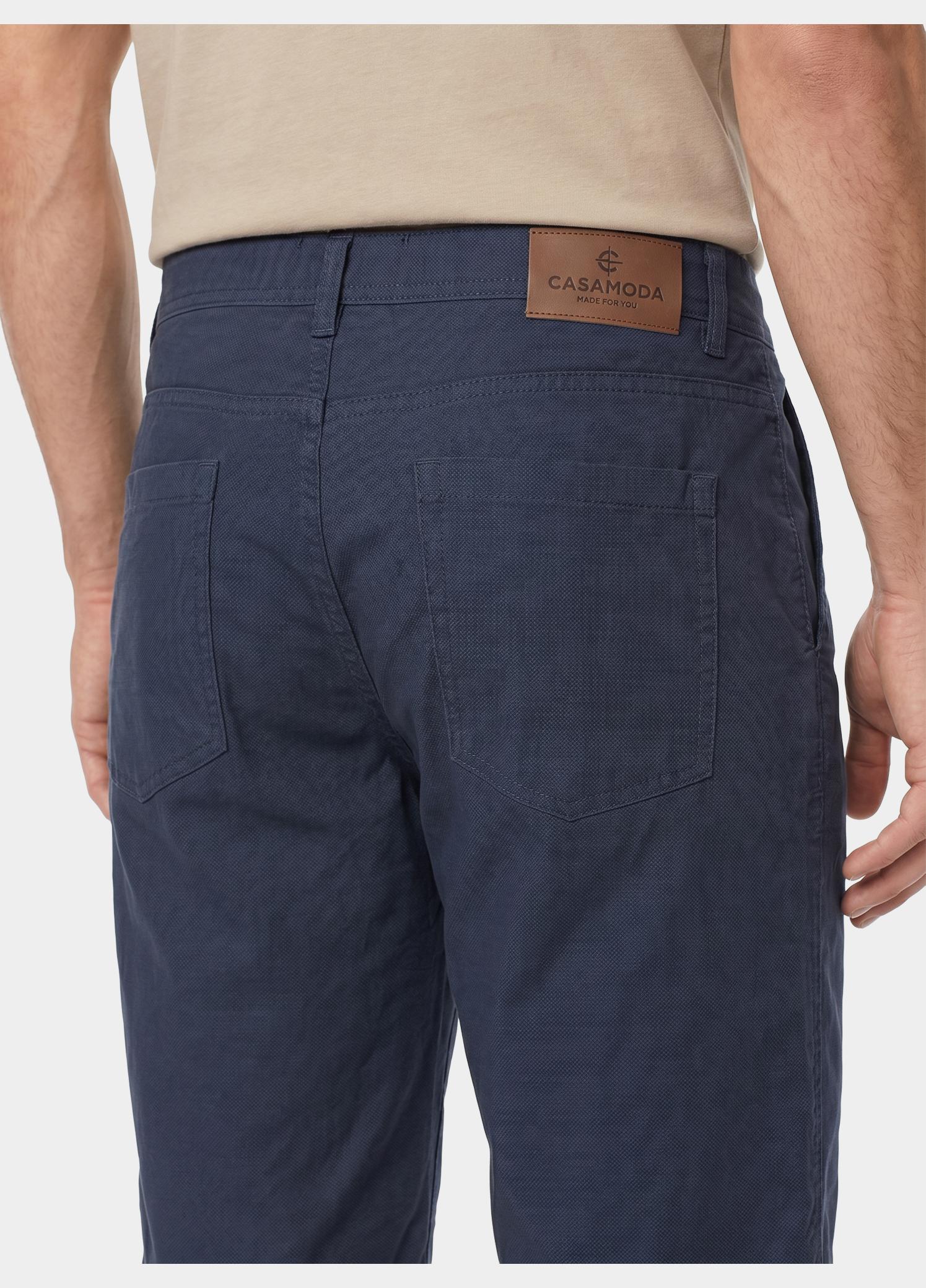 Casamoda Korte Broek heren Blauw Cargo Bermuda 126530061/143