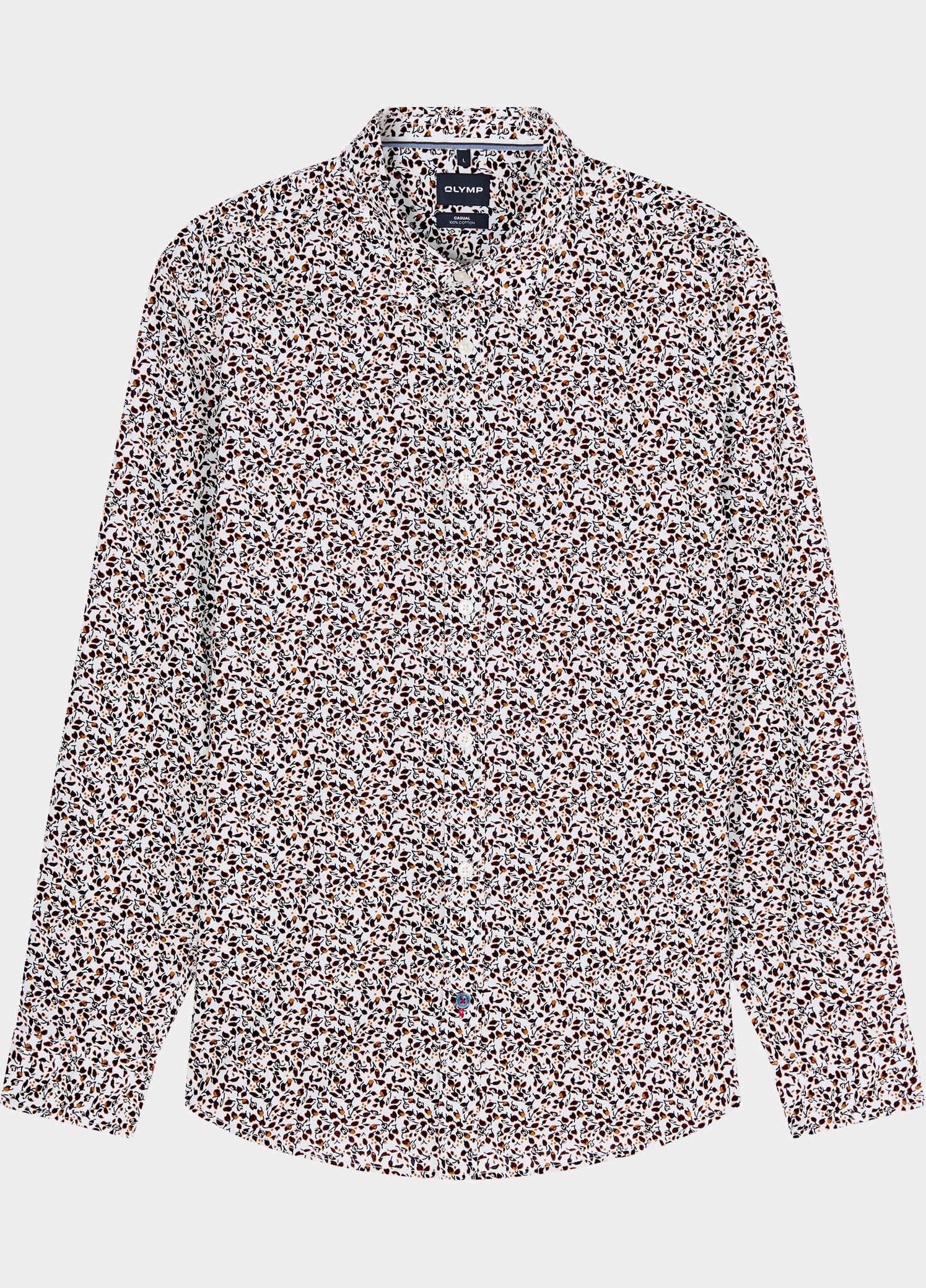Olymp Overhemd heren Rood CASUAL D.2401 400424/37