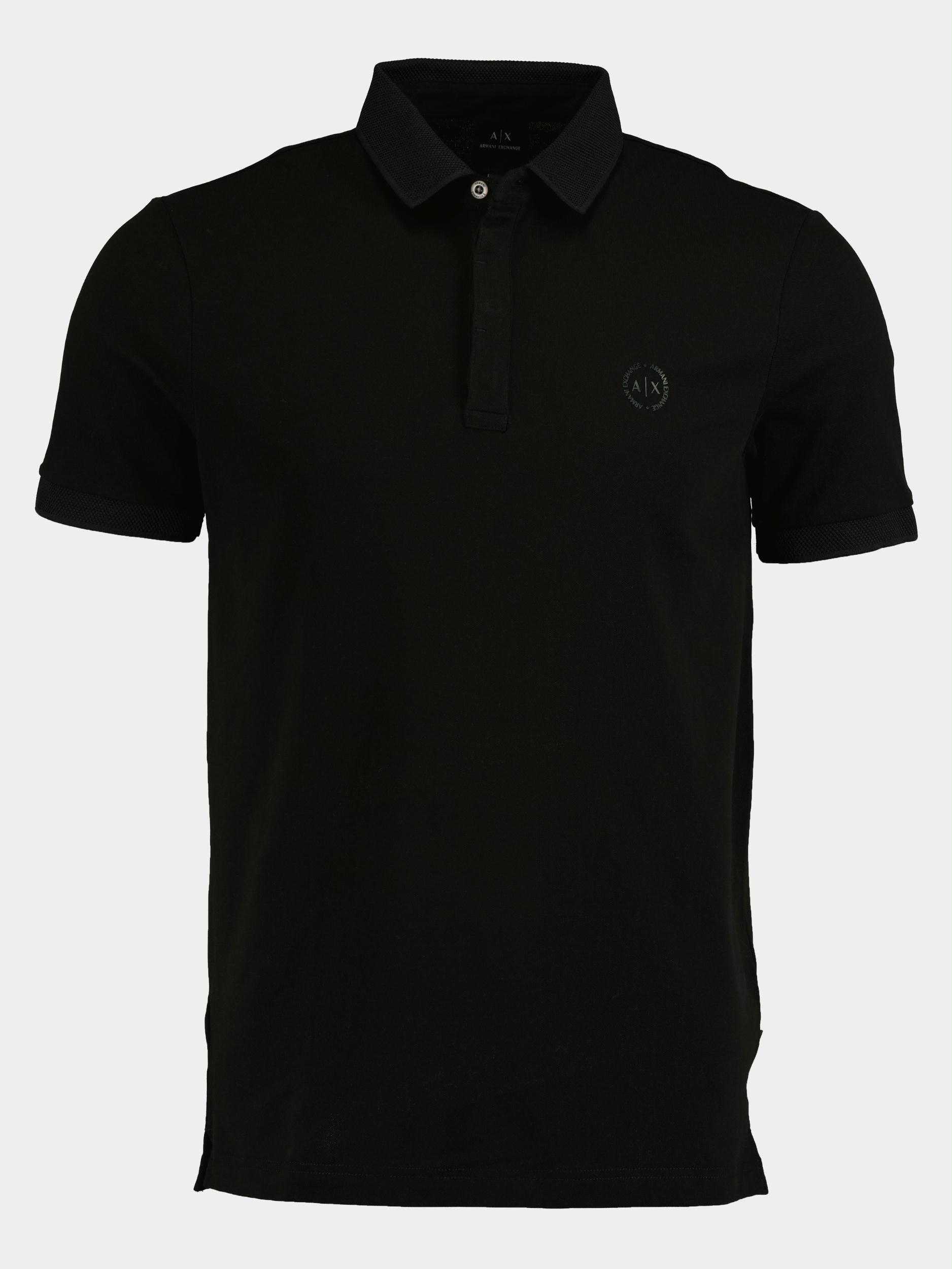 Armani Exchange Polo korte mouw Zwart  8NZF91.ZJ81Z/1200