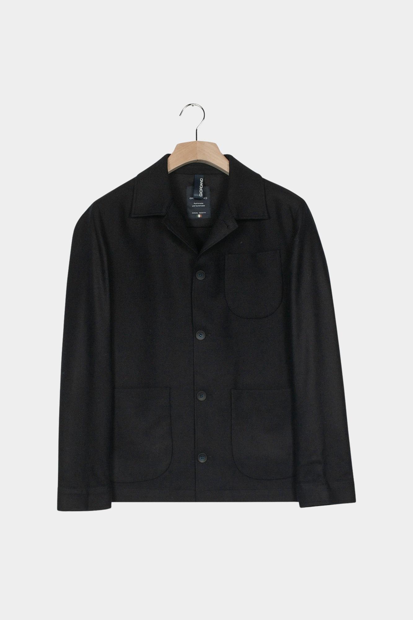 Giordano Overshirt Blauw Vittorio Overshirt Luxury Woo 527501/60