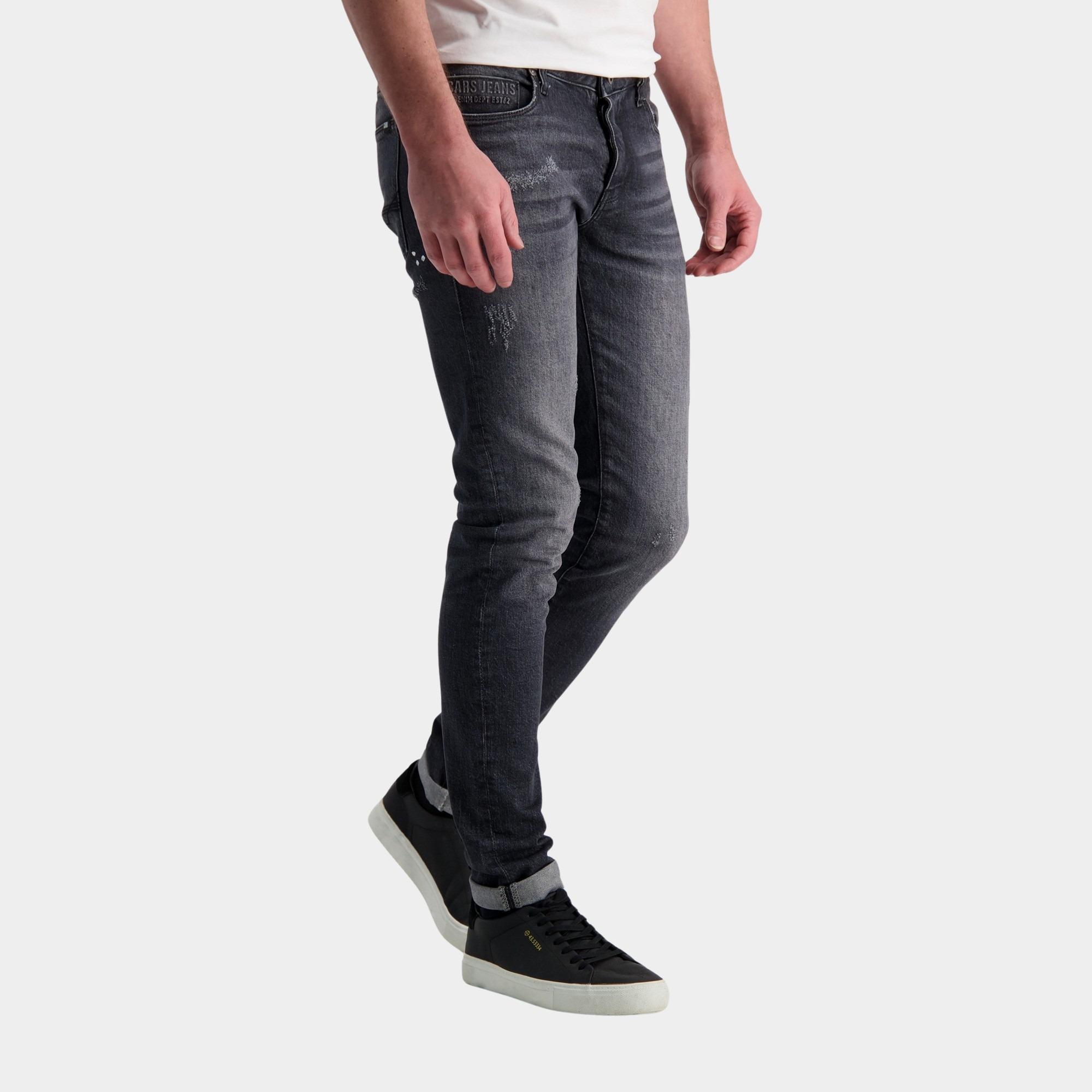 Cars Jeans 5-Pocket Jeans Zwart HURRICANE 74428/41