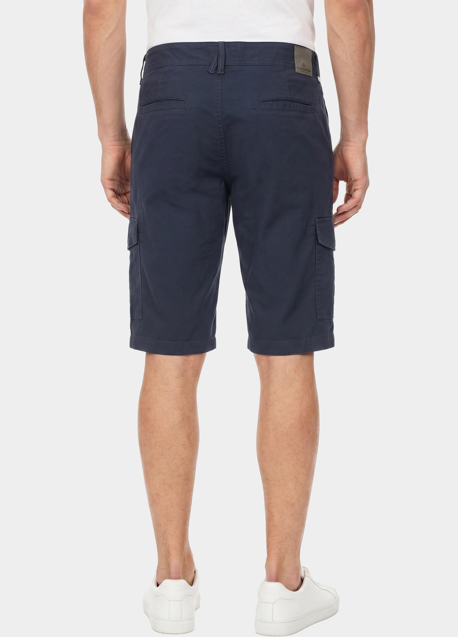 Casamoda Korte Broek heren Blauw Cargo Bermuda 126530061/143