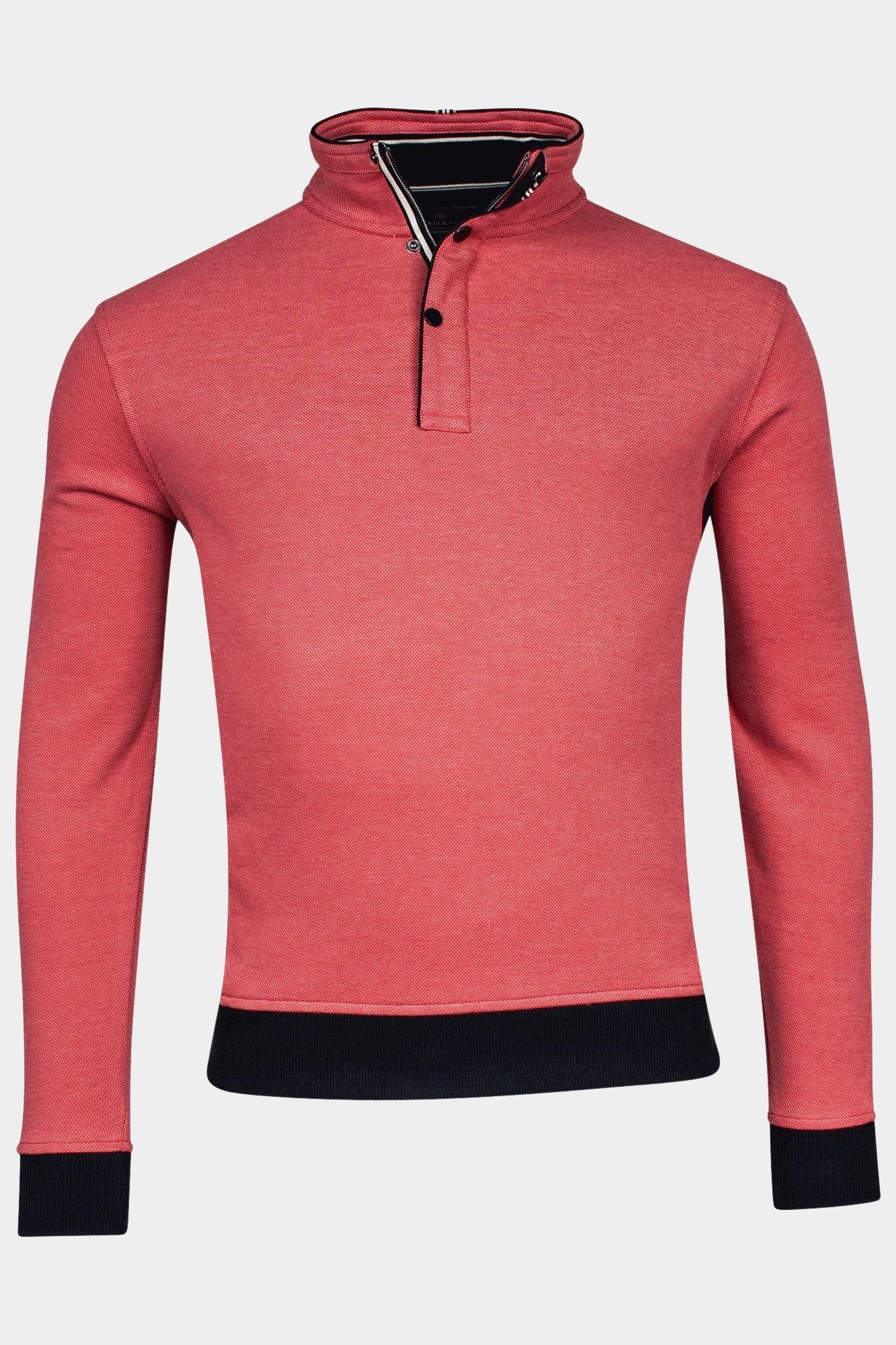 Baileys Half Zip Roze Sweatshirt 1/2 zip 2-tone oxf 413138/31