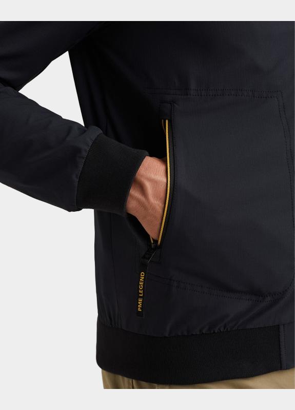 PME Legend Zomerjas heren Blauw Flight jacket STRETCH COMFORT PJA2602124/5281