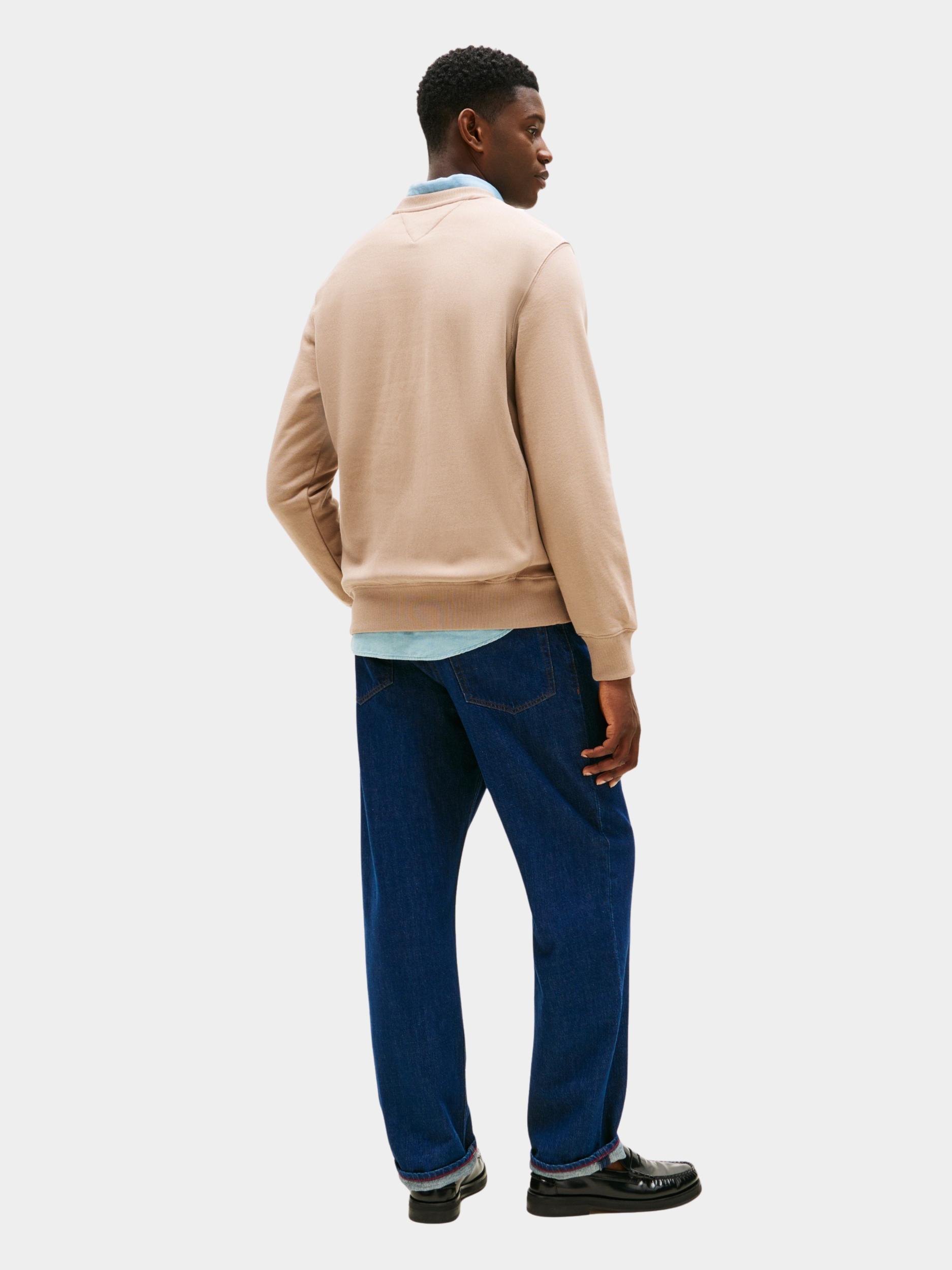 Tommy Hilfiger Pullover Beige HILFIGER ARCH CREW NECK MW0MW40067/AFE