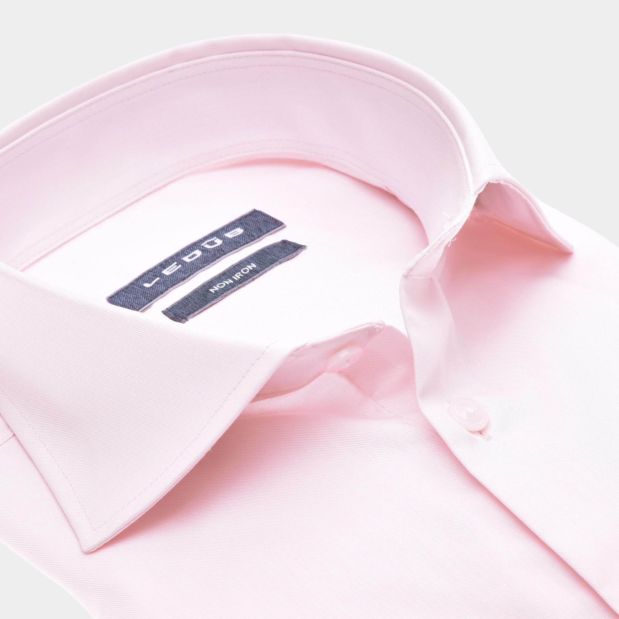 Ledub Business hemd lange mouw Roze LE24204 MFN 5 0142301/420-000-000