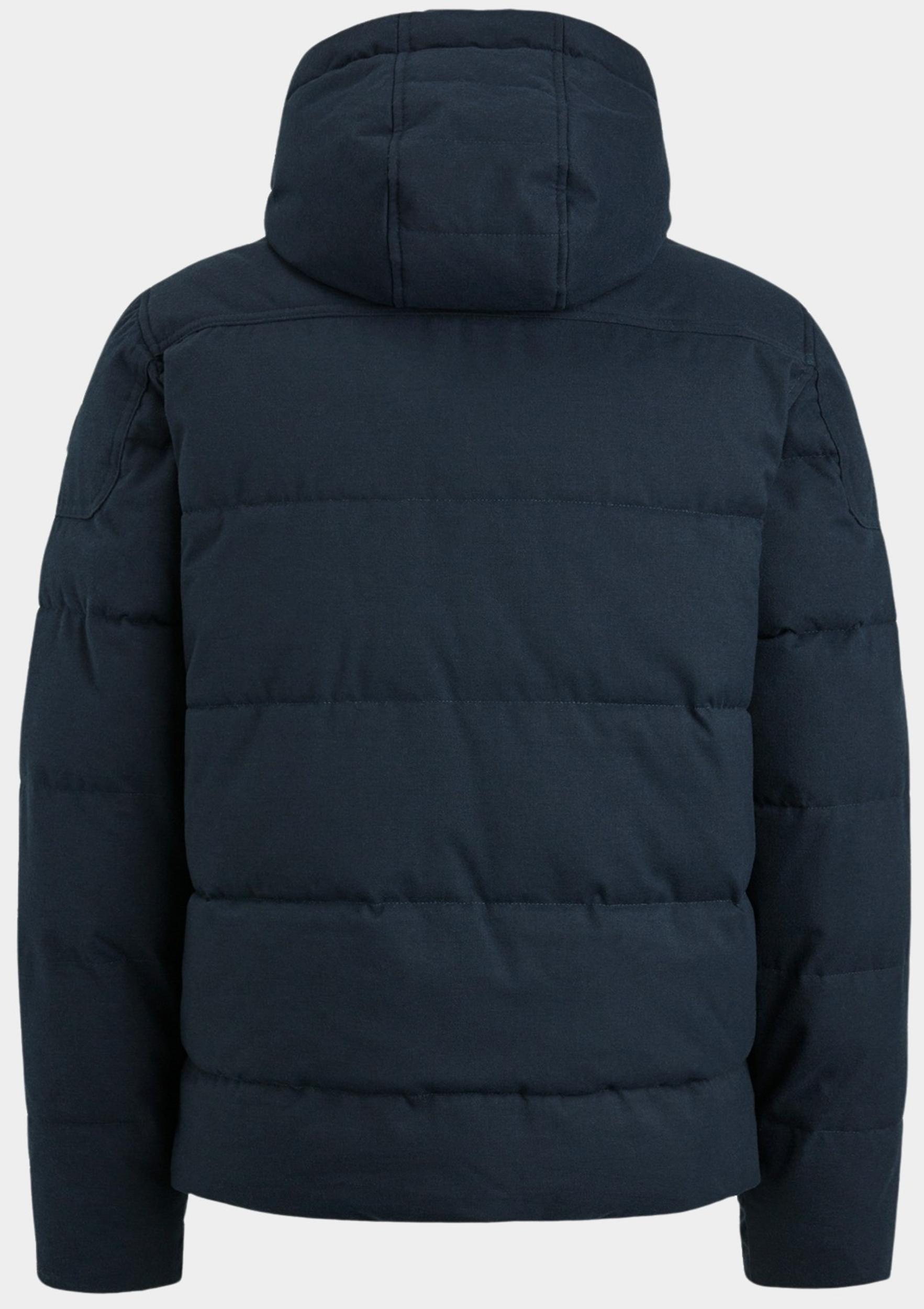 Vanguard Winterjack Blauw Hooded jacket Wooltech Roost VJA2309180/5281