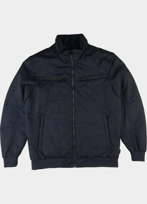 Donders 1860 Zomerjas heren Blauw Textile Jacket 22026/799