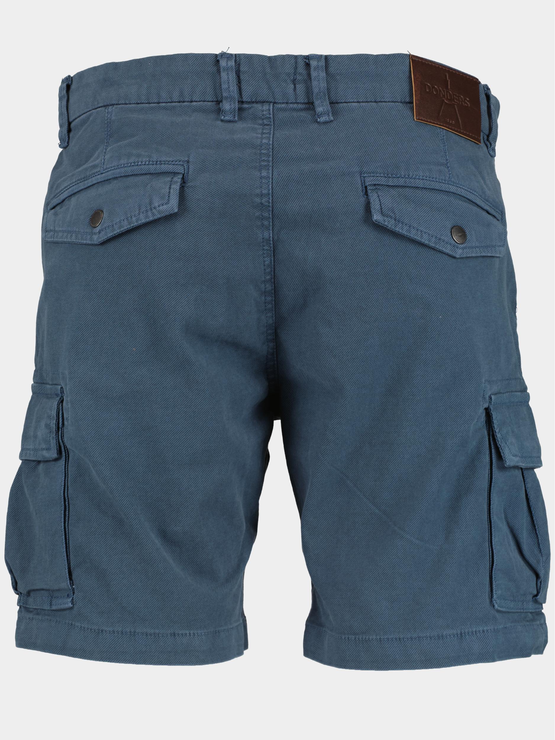 Donders 1860 Korte Broek Blauw Bermuda 76978-1568.1/761