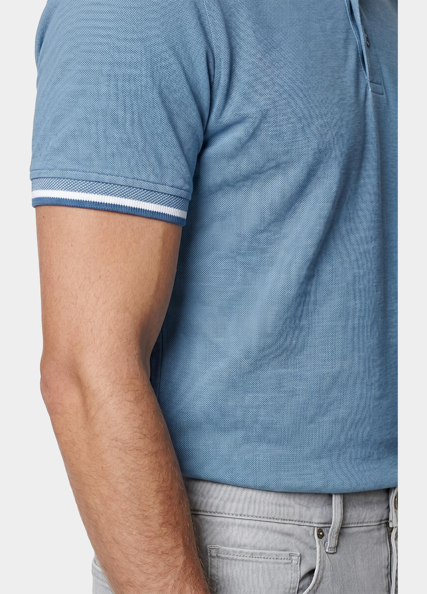 Sea Barrier Polo heren Blauw Marlin F0001414.T965/4041