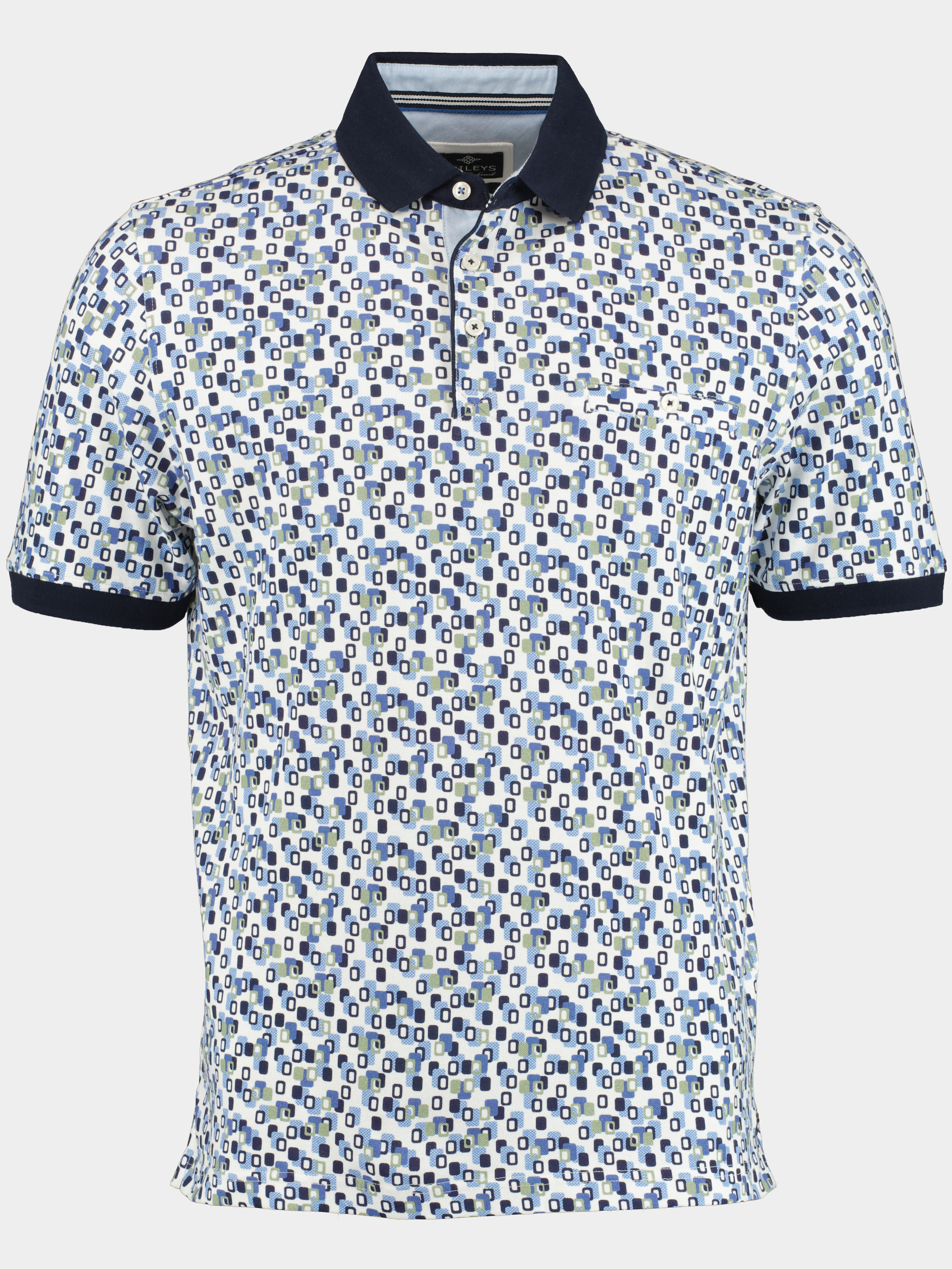 Baileys Polo korte mouw Paars Poloshirt 315224/43