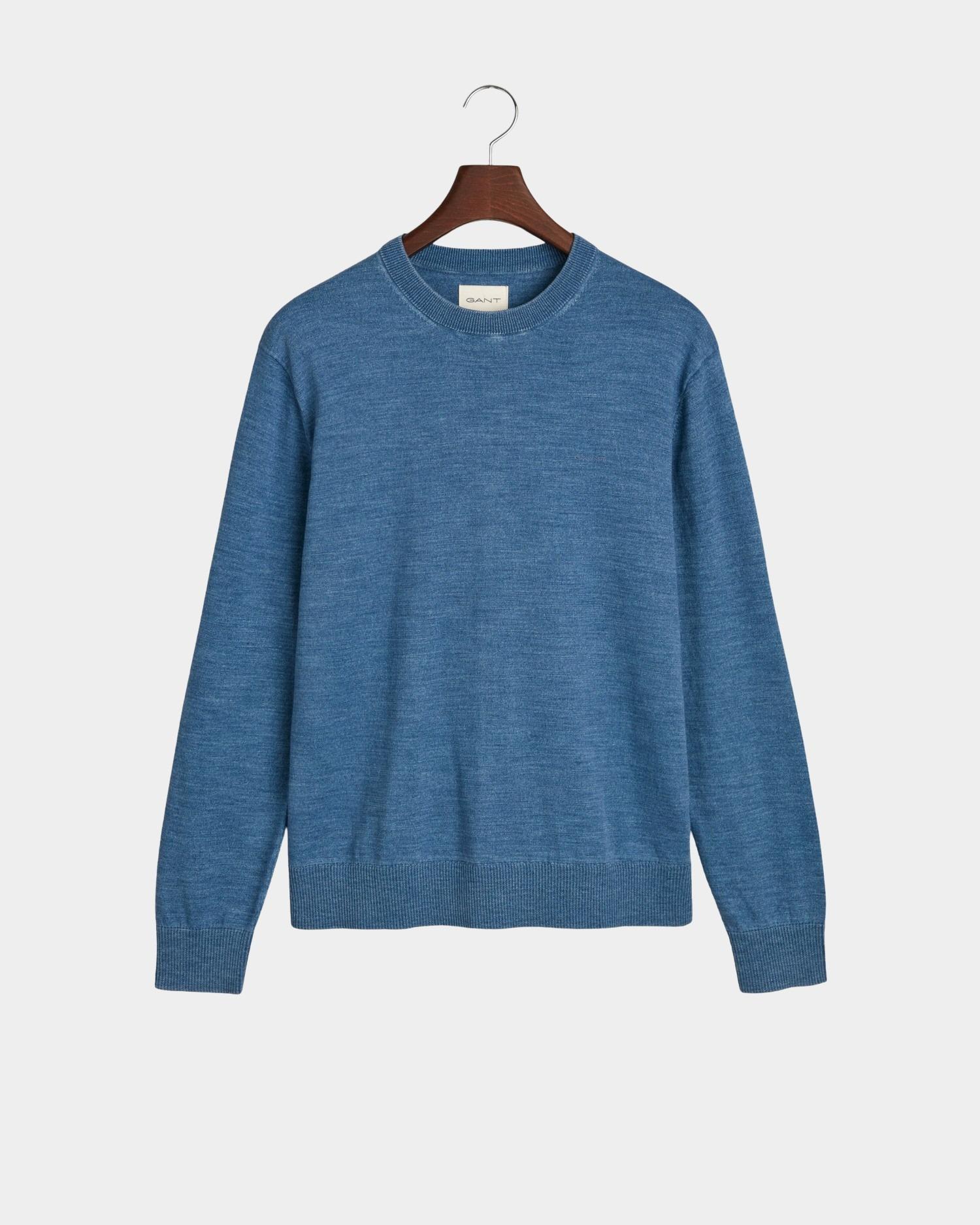 Gant Pullover Blauw SUNFADED C-NECK 8050244/423