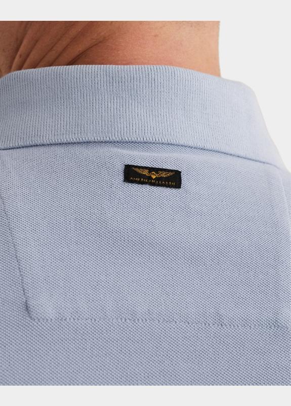 PME Legend Polo heren Blauw Short sleeve polo pique garme PPSS2605850/5299