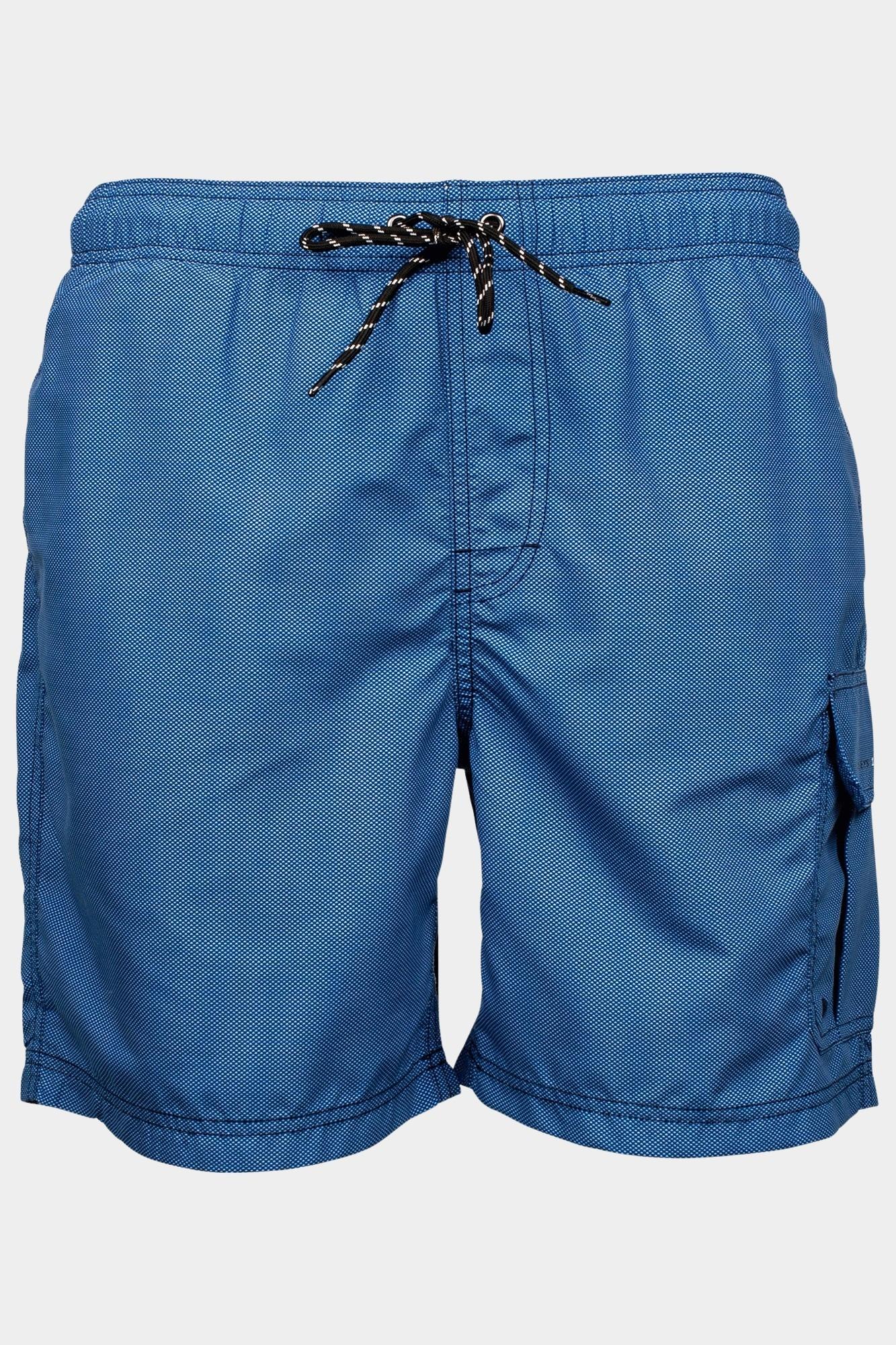 Baileys Zwembroek Blauw Swimshort 2-tone allover prin 411005/68