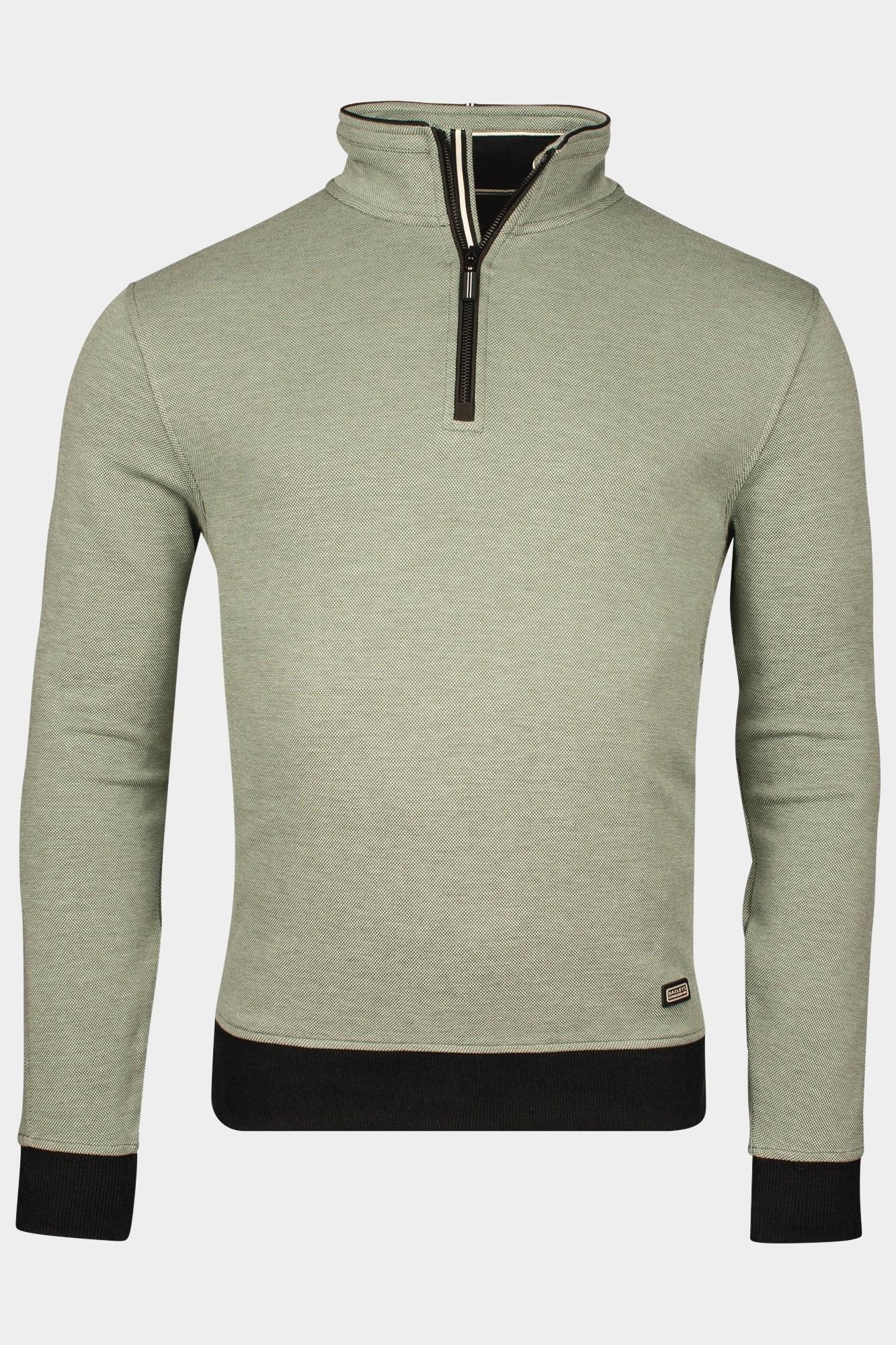 Baileys Half Zip Groen Sweatshirt 1/2 zip -Sleeve po 513198/74