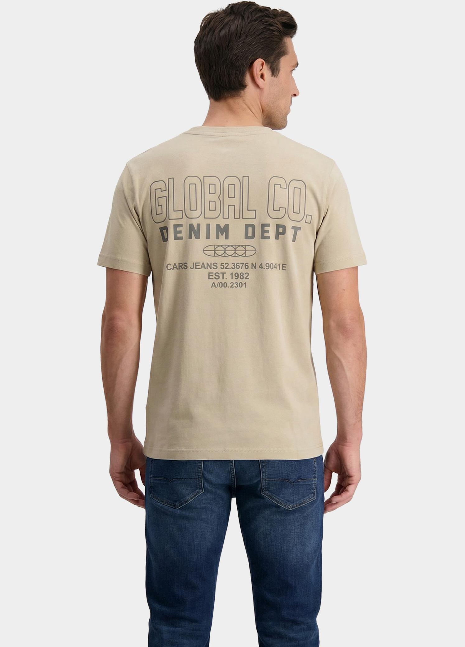 Cars Jeans T-shirt heren Beige Klive 64284/83