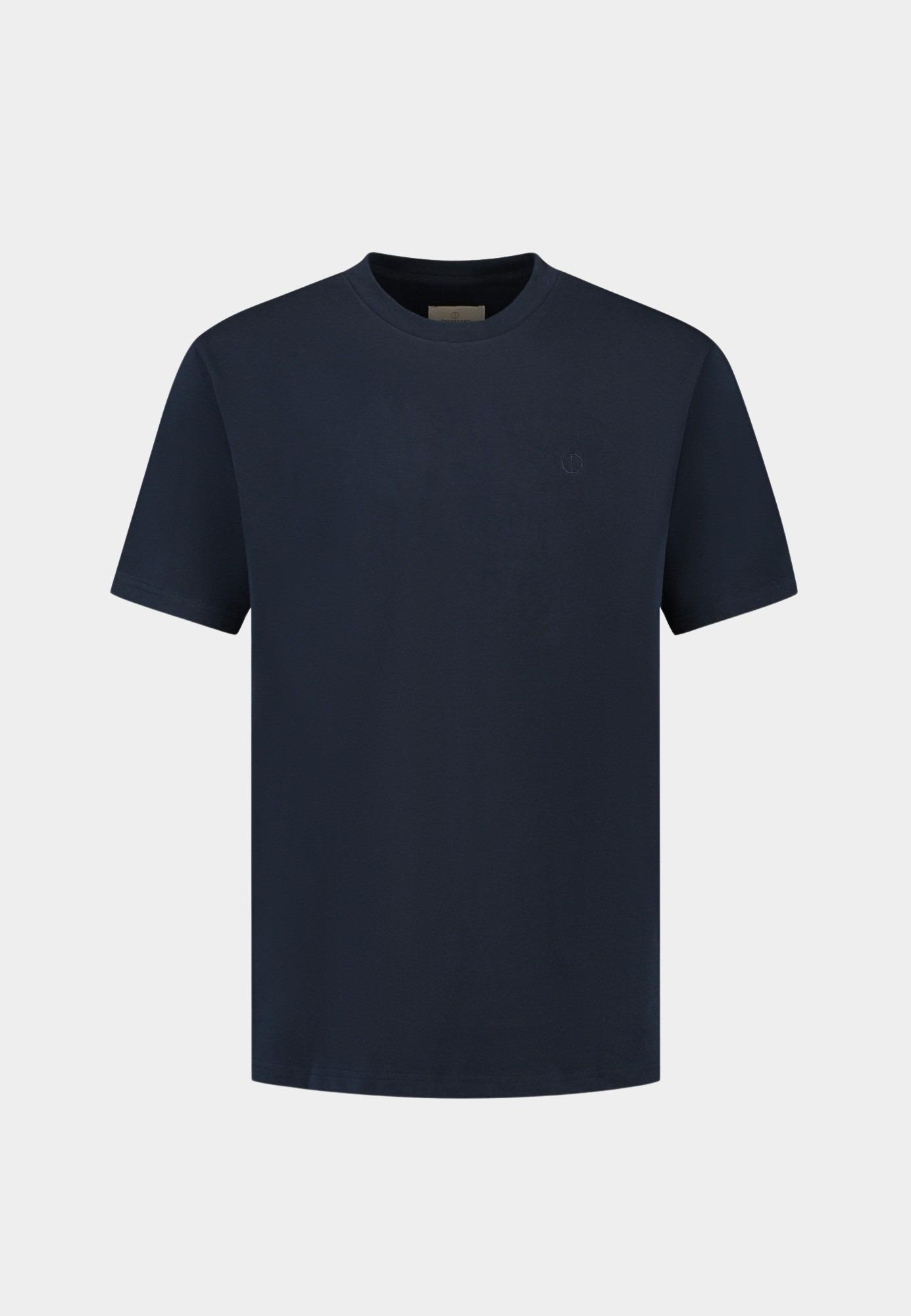 Dstrezzed T-shirt korte mouw Blauw DS_Collin SS NOS 203012-NOS/649