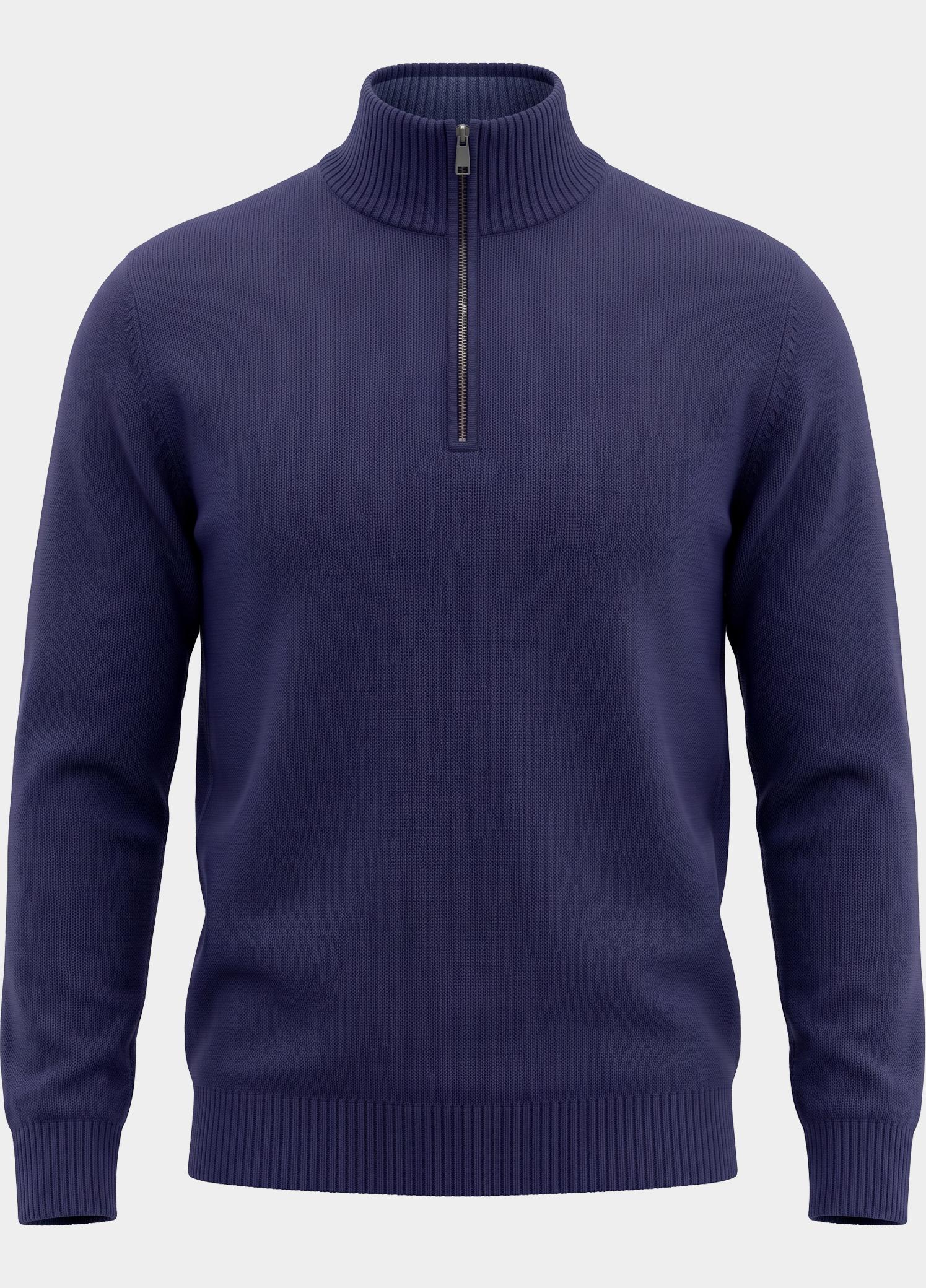 Bos Half Zip Blauw  3042900/303