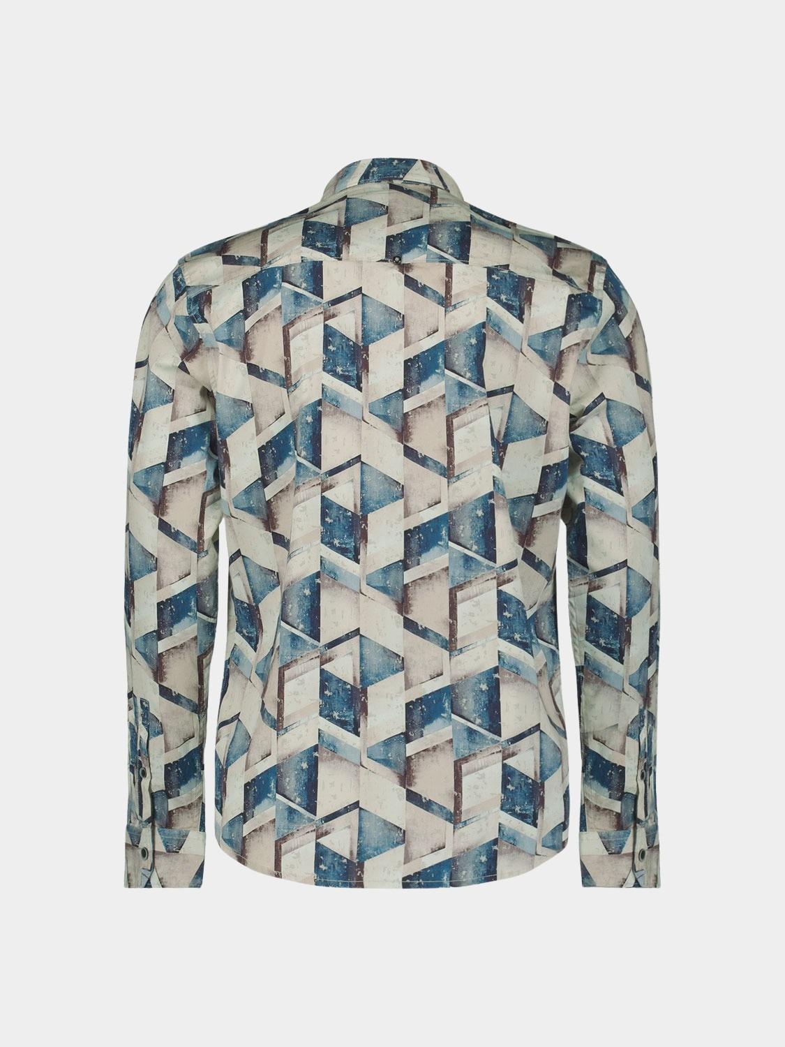 No Excess Casual hemd lange mouw Multi  29400938/078