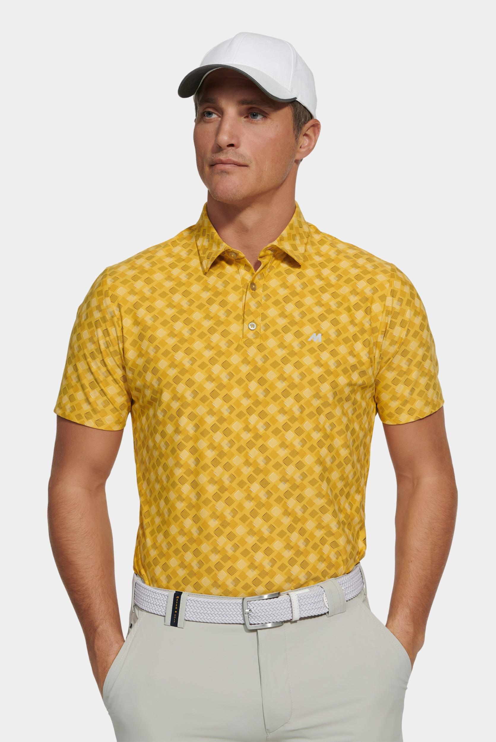 Meyer Polo korte mouw Geel PHIL Art.9-9008 9539900800/41