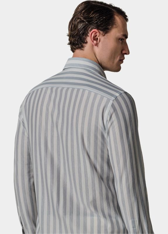 Profuomo Business hemd lange mouw Blauw  PPXH10035B/M