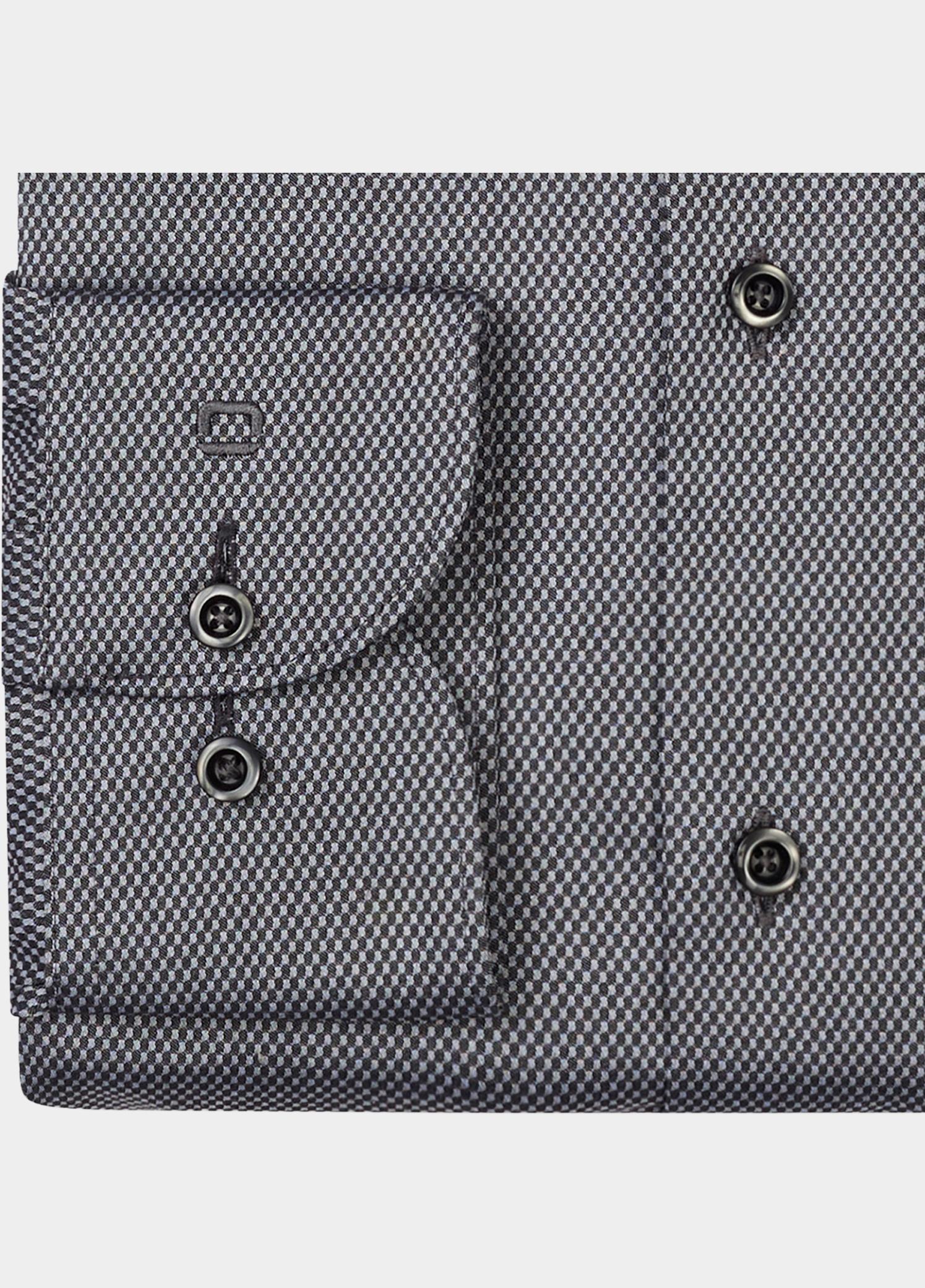 Olymp Overhemd extra lange mouw Zwart Luxor mf D.2102 o.T. 125229/68