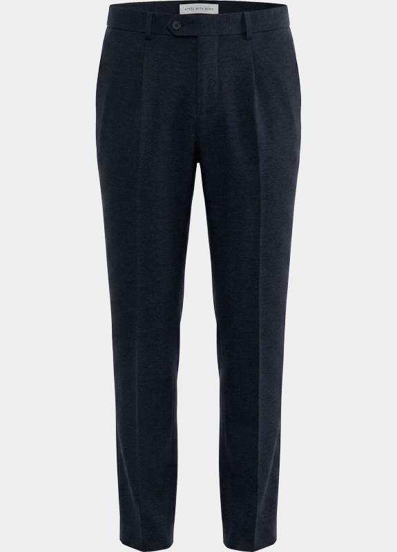 Born With Appetite Chino Blauw Pedro Jersey Pants 25304PE69/290 navy