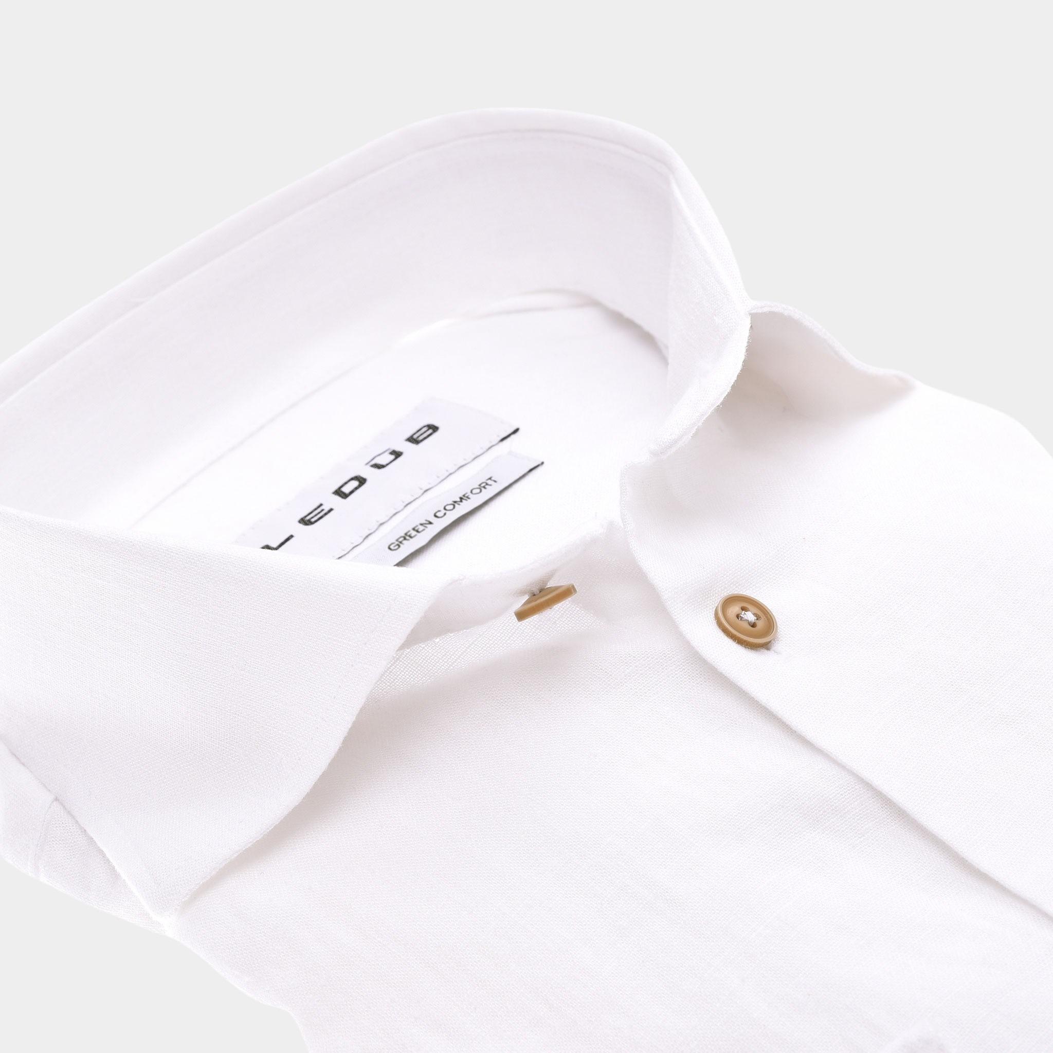 Ledub Business hemd lange mouw Wit  0142918/910-000-000