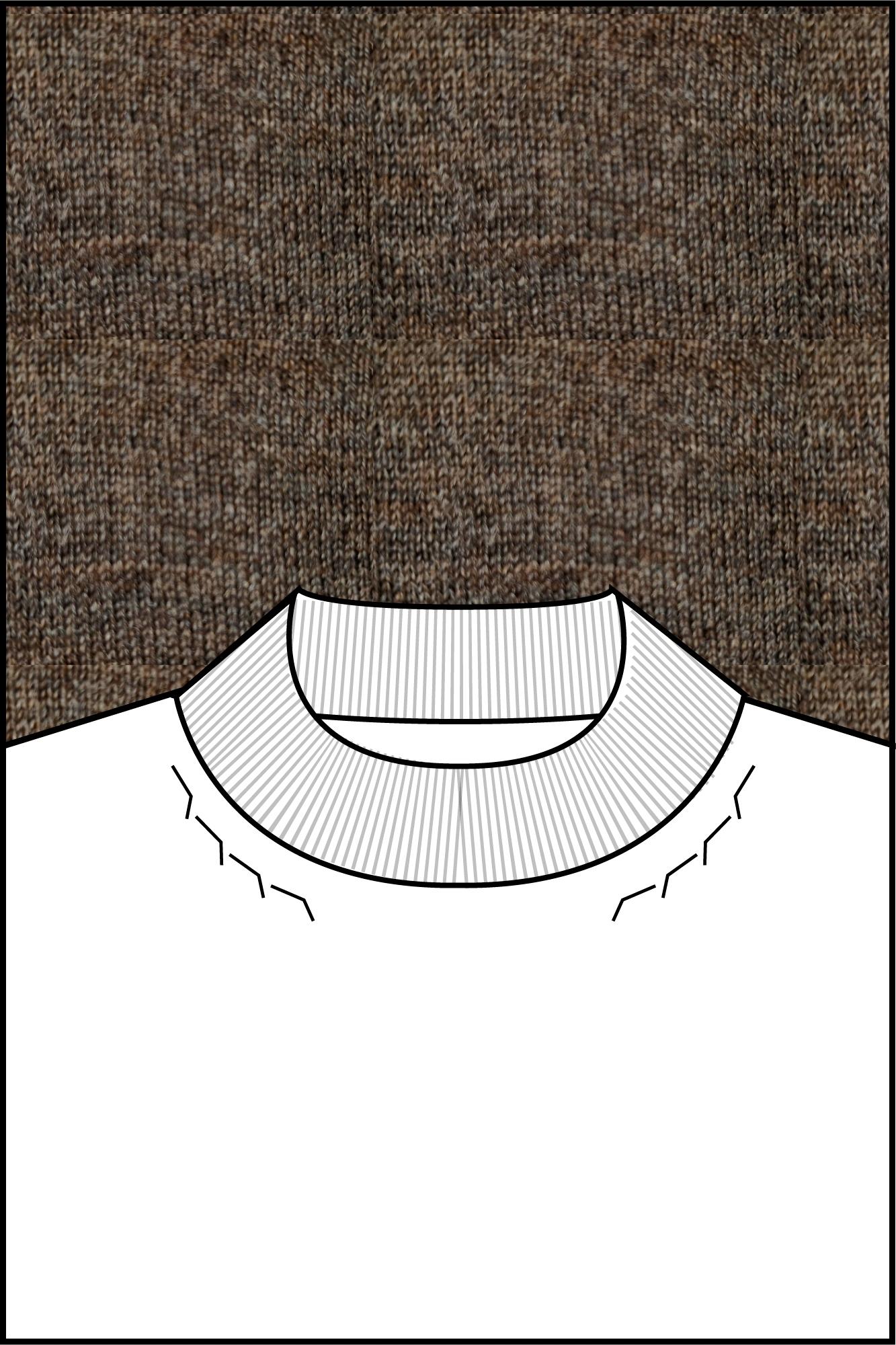 Baileys Turtle neck Bruin Turtle Neck Pullover  14gg si 520068/87