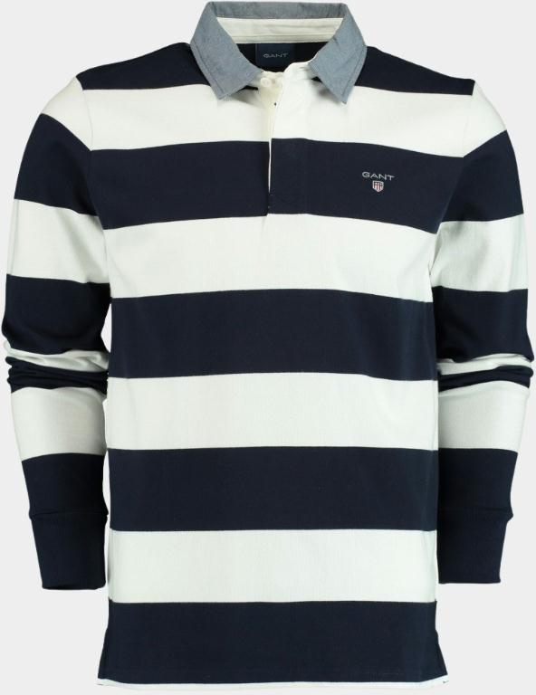 Gant Sweater Wit Original Barstripe Heavy Rugge 2005031/113