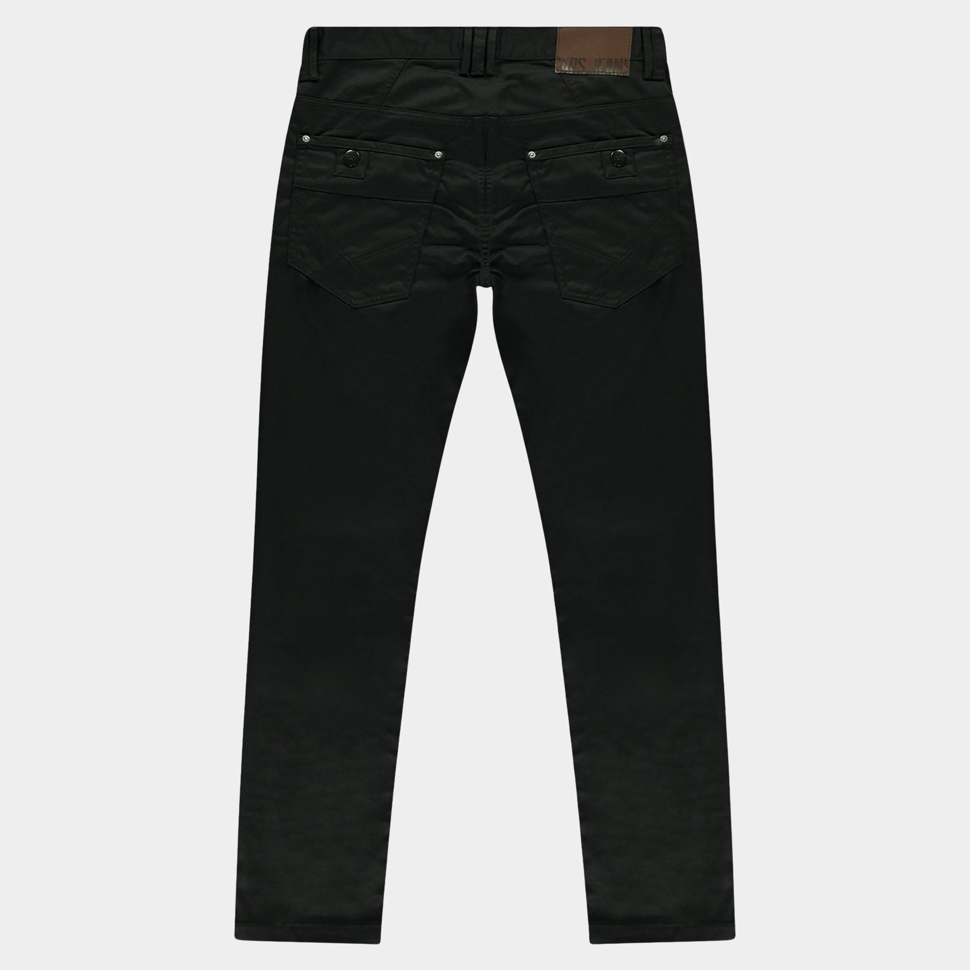 Cars Jeans Katoenen 5-Pocket Zwart Crown 74418/01