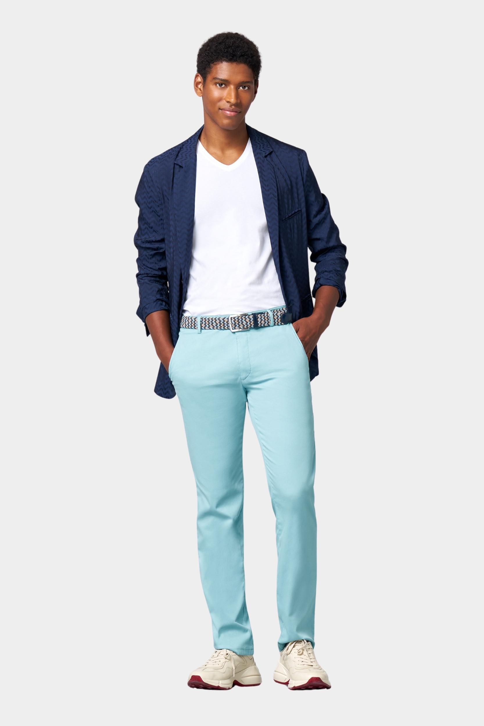 Meyer Chino Blauw ROMA Art.1-5070 1151507000/15