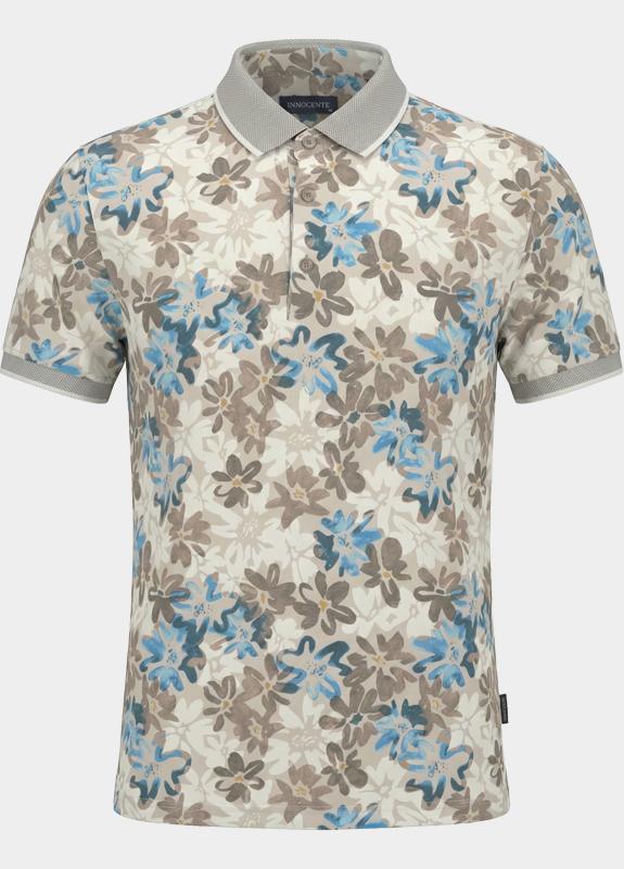 Bos Polo heren Beige Usher 10-61/Taupe