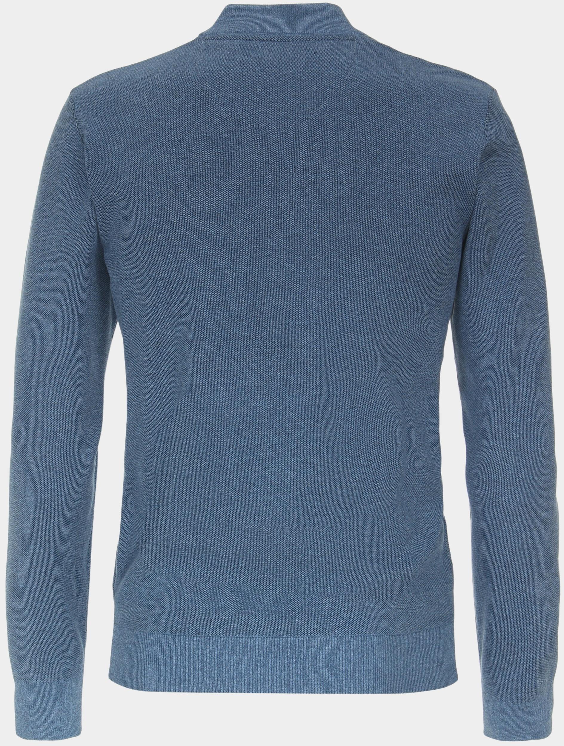 Casamoda Vest Blauw SNOS Strickjacke 413706000/127