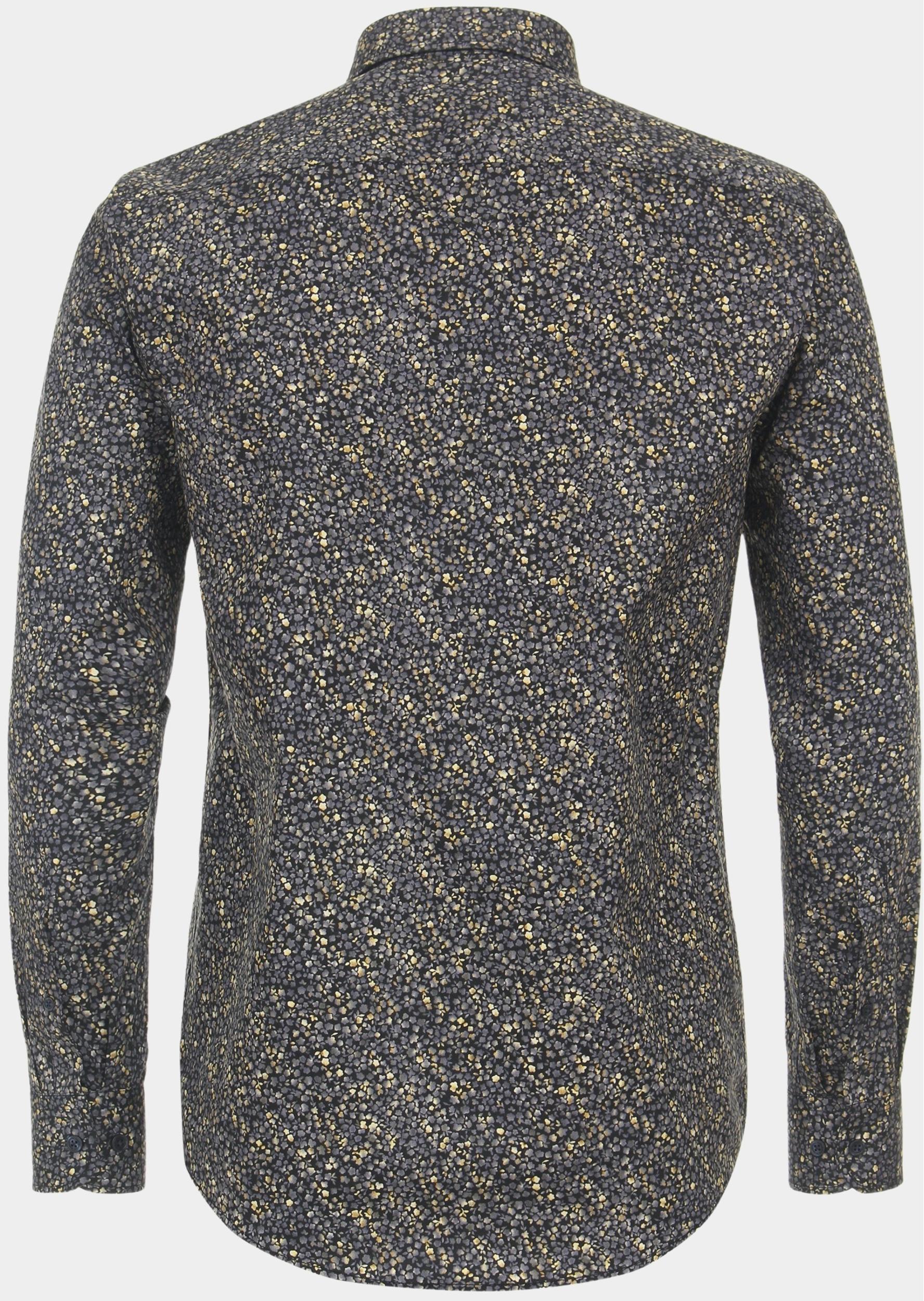 Casamoda Casual hemd lange mouw Groen Kent Casual Fit 434111300/300