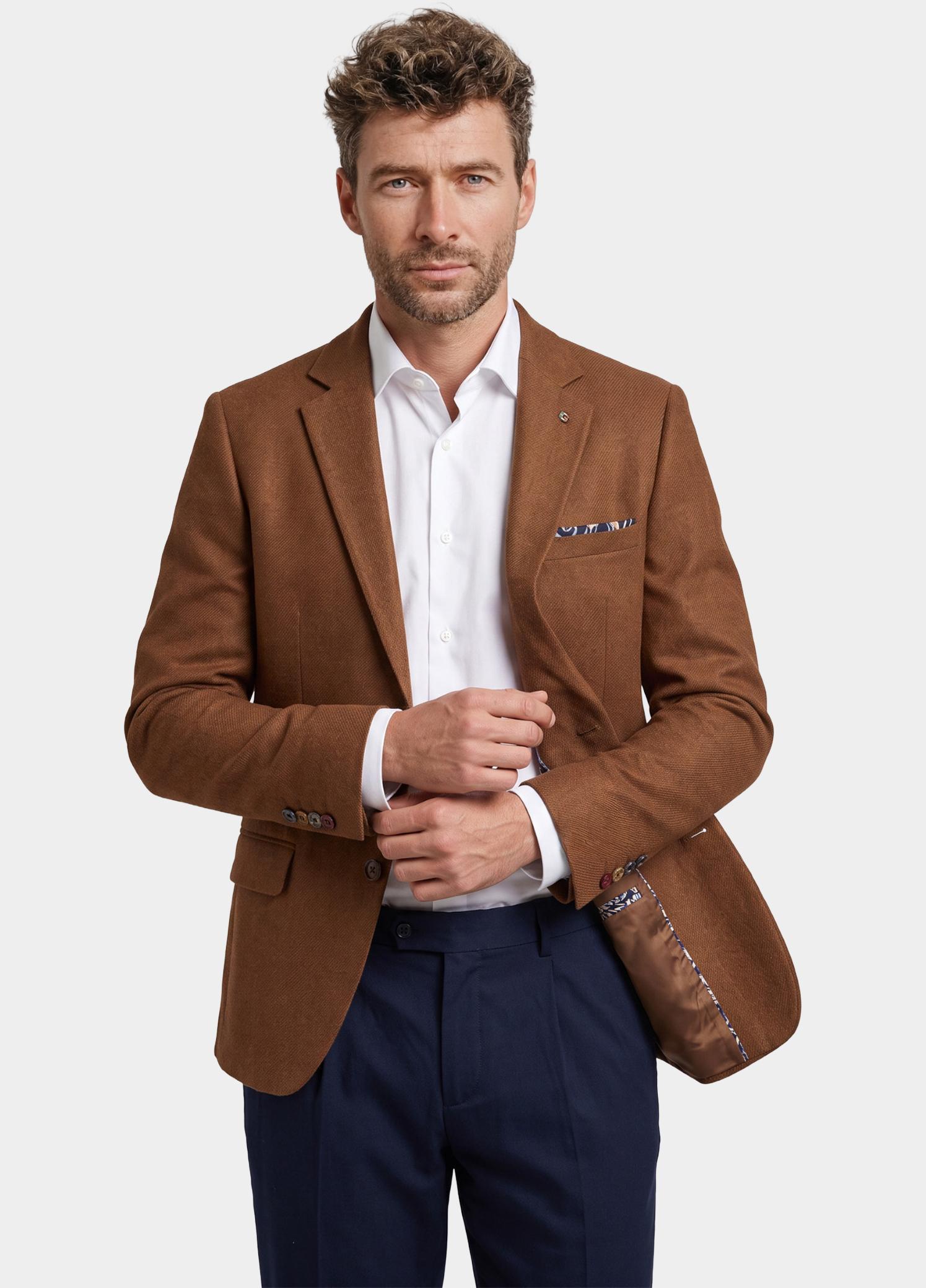 Giordano Colbert Beige Roberto fully lined Luxury Wo 622610/82