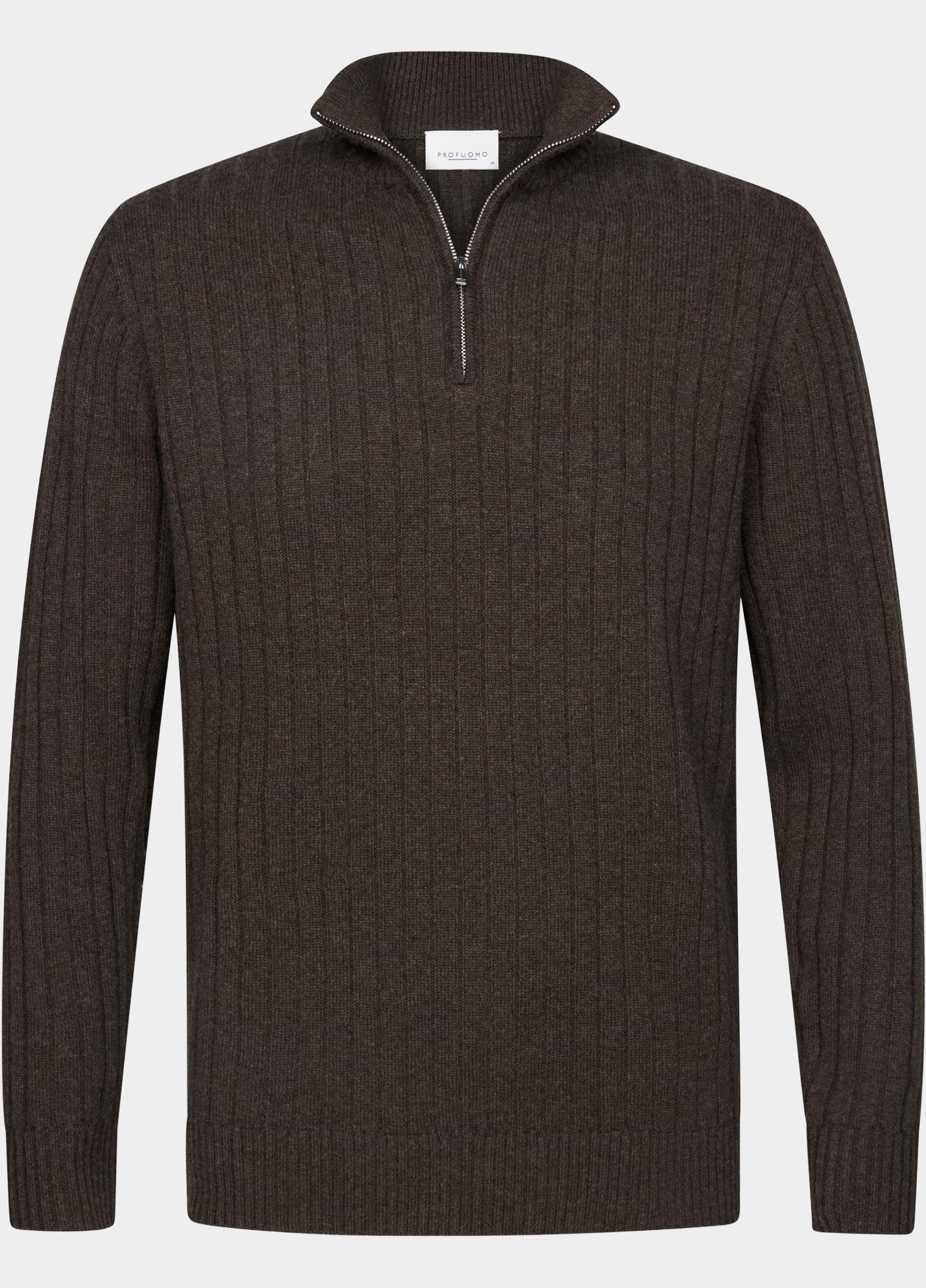 Profuomo Half Zip Bruin  PPWJ30019/B