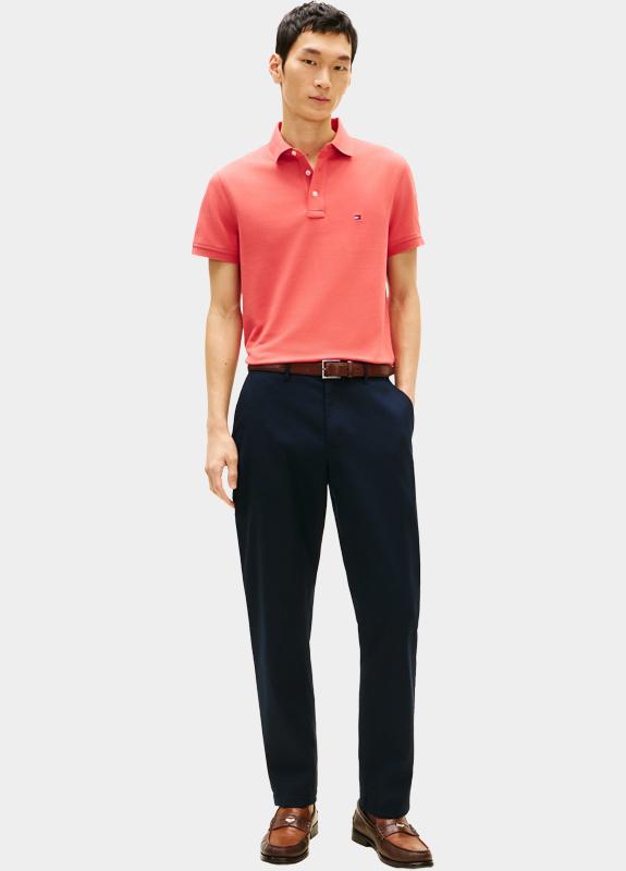 Tommy Hilfiger Polo korte mouw Rood 1985 SLIM POLO MW0MW17771/XKS