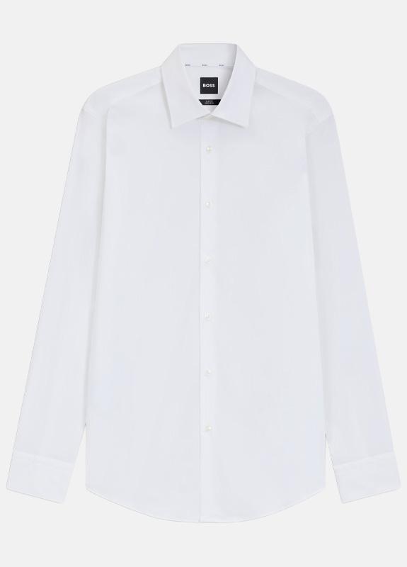 BOSS Black Business hemd lange mouw Wit H-HANK slim fit 10219212 50469345/100 BOSS Black Business hemd lange mouw Wit H-HANK slim fit 10219212 50469345/100