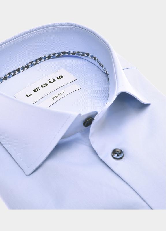 Ledub Business hemd lange mouw Blauw  0143111/130-160-000