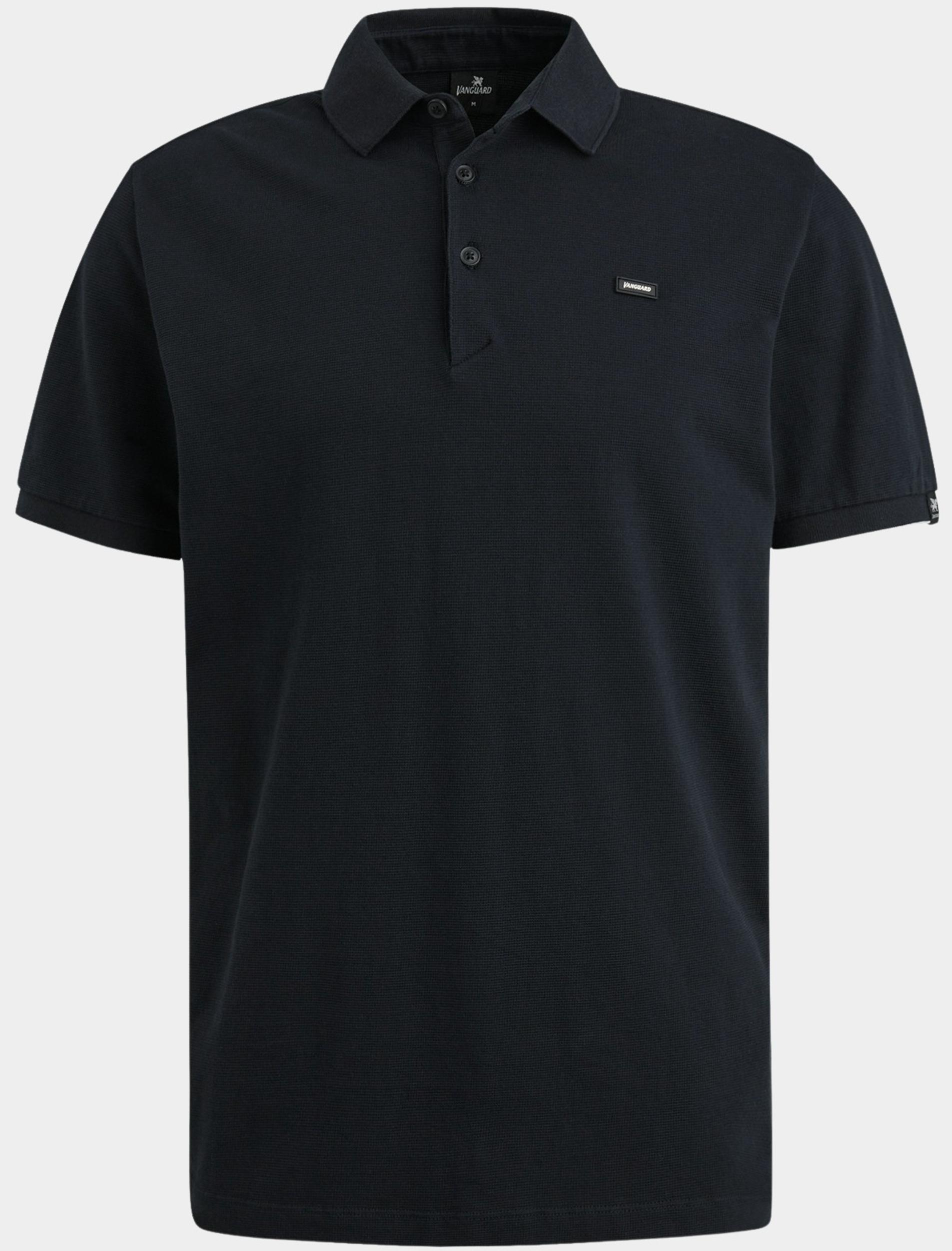Vanguard Polo korte mouw Blauw Short sleeve polo pique waffl VPSS2503822/5281