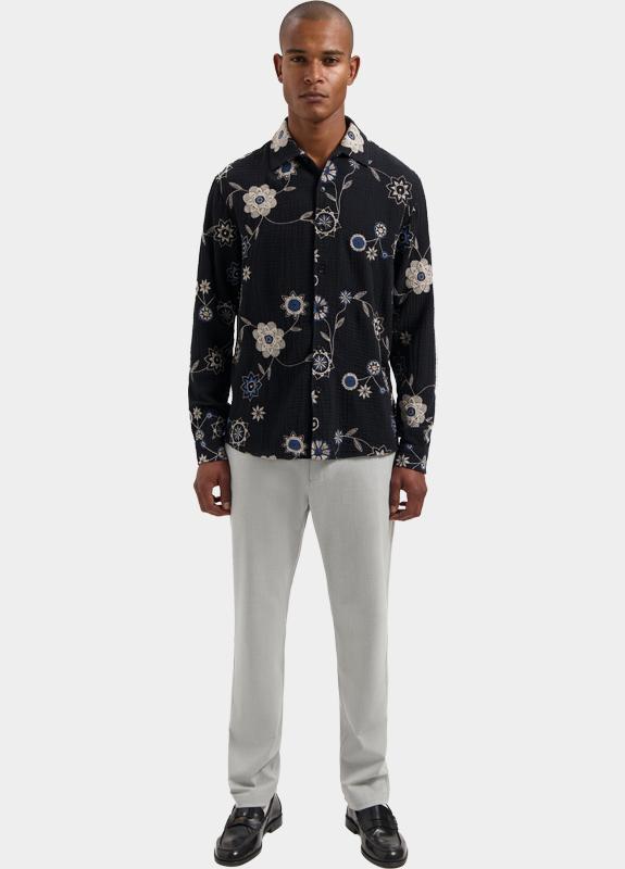 Dstrezzed Overhemd heren Zwart DS_Aaron Shirt 303990/999