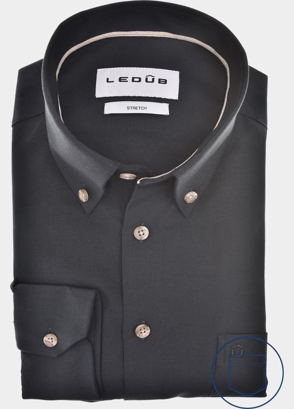 Ledub Business hemd lange mouw Blauw  0143275/190-620-000