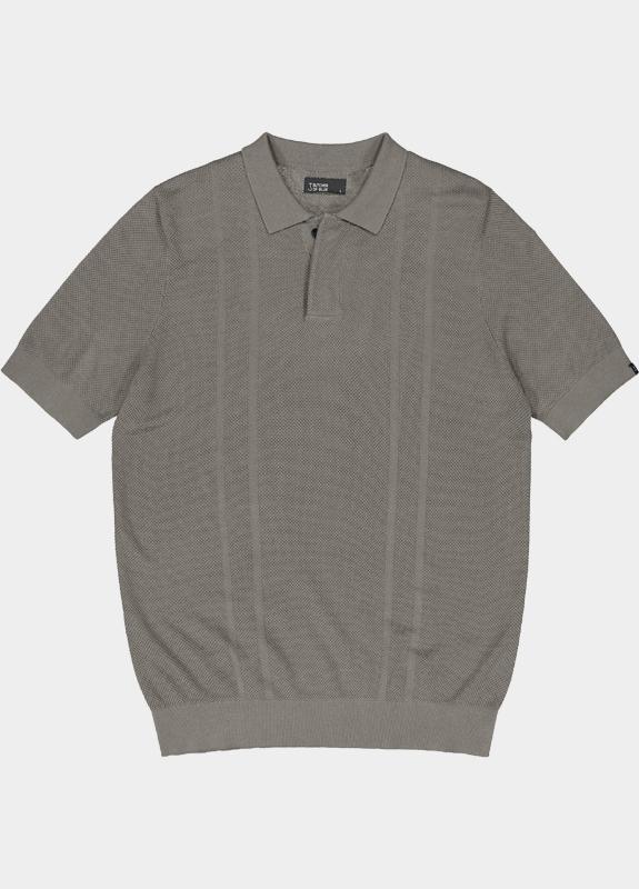 Butcher of Blue Polo korte mouw Grijs Ripley M2616001/708