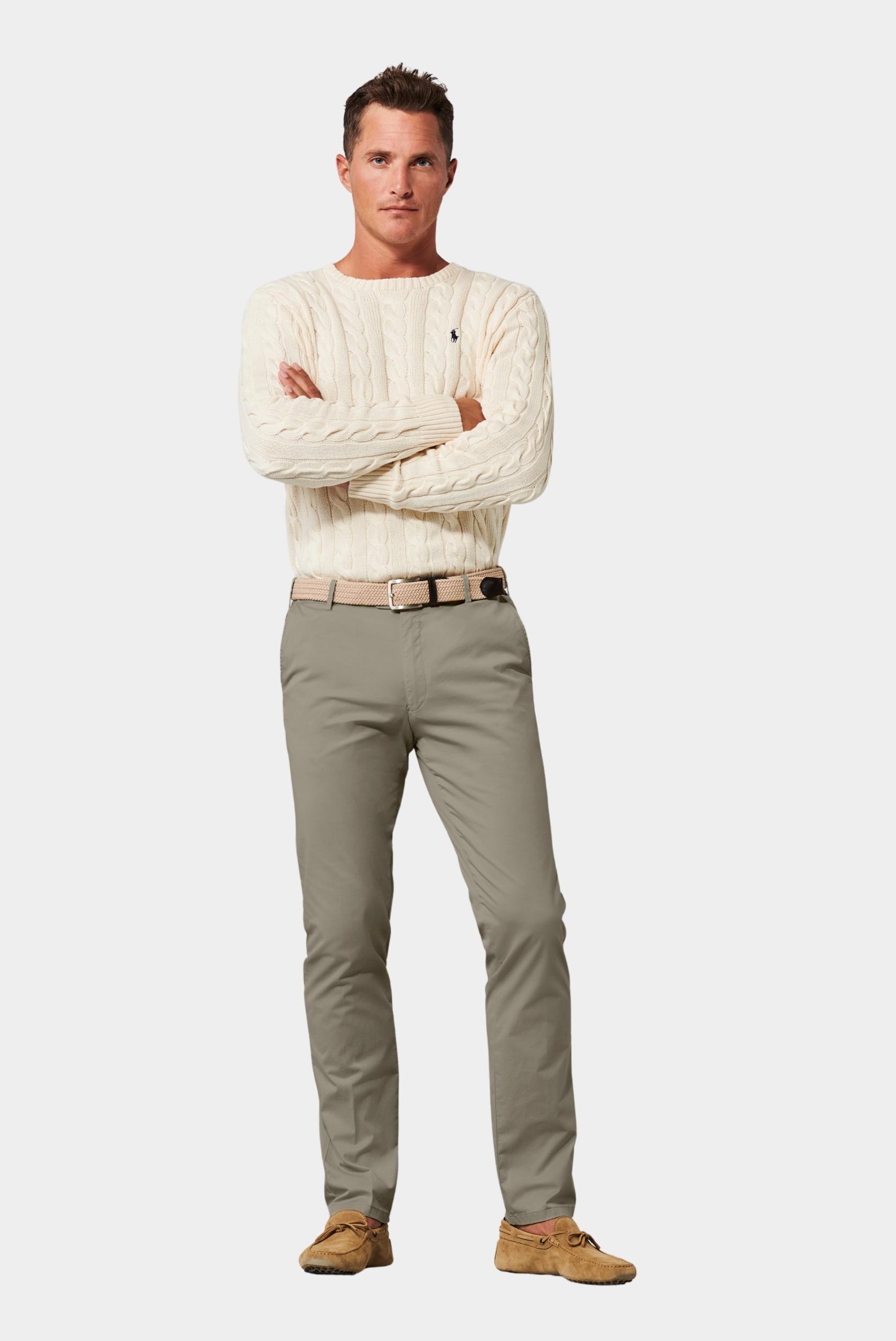 Meyer Katoenen Broek Beige OSLO Art.1-5038 2231503800/34